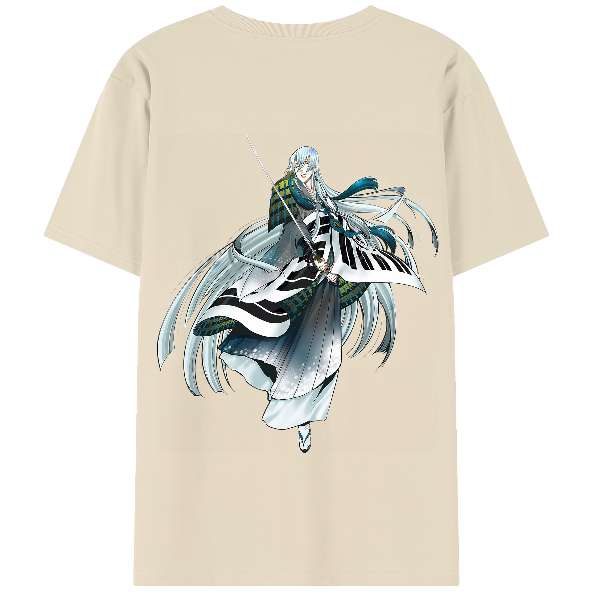 （画像用） 刀剣乱舞 Touken Ranbu 綿100％半袖Tシャツ（背面プリント）