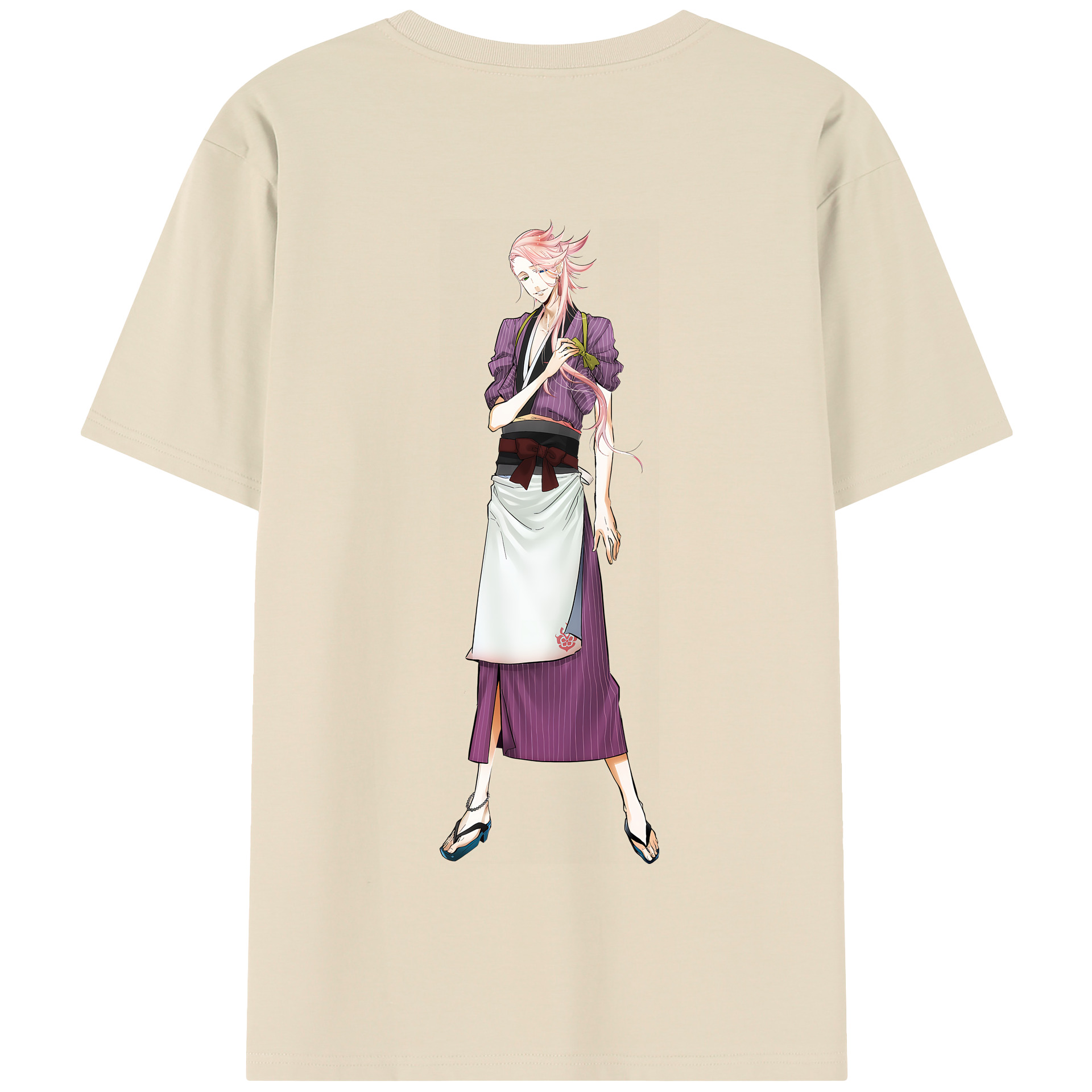 （画像用） 刀剣乱舞 Touken Ranbu 綿100％半袖Tシャツ（背面プリント）