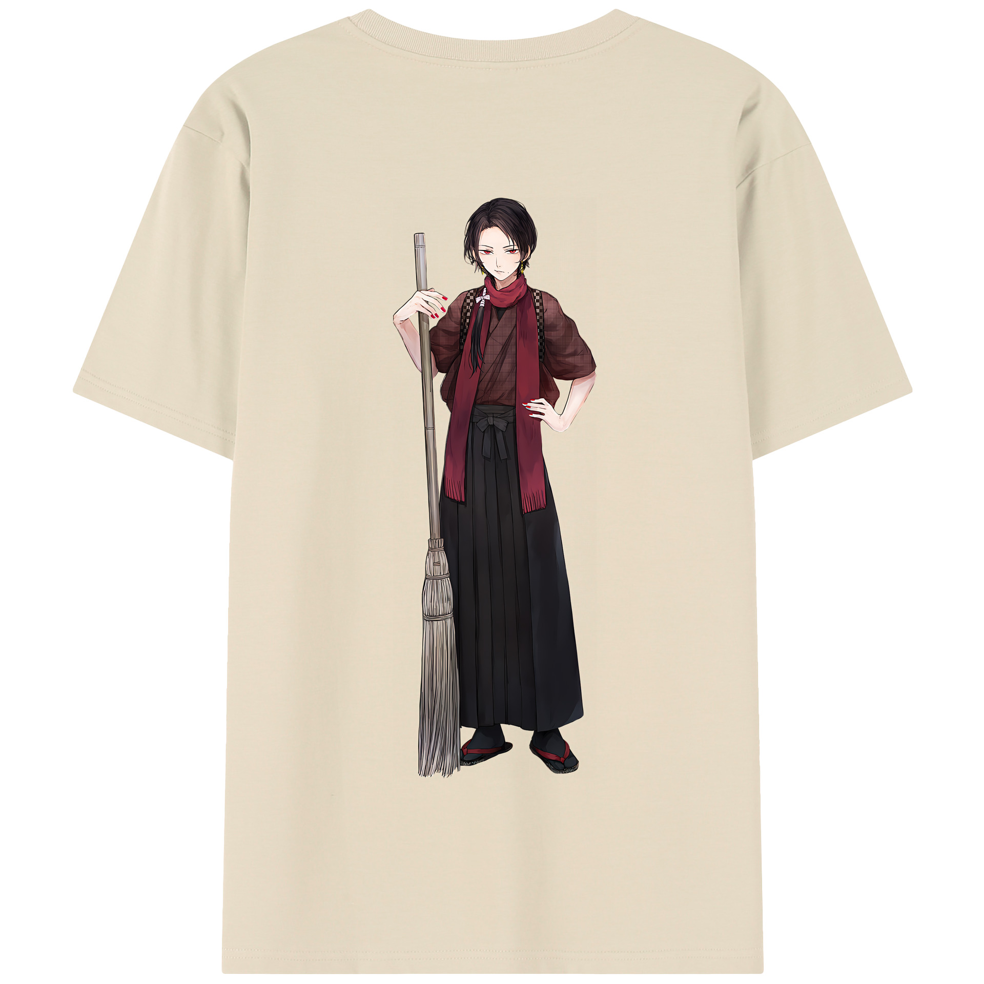 （画像用） 刀剣乱舞 Touken Ranbu 綿100％半袖Tシャツ（背面プリント）