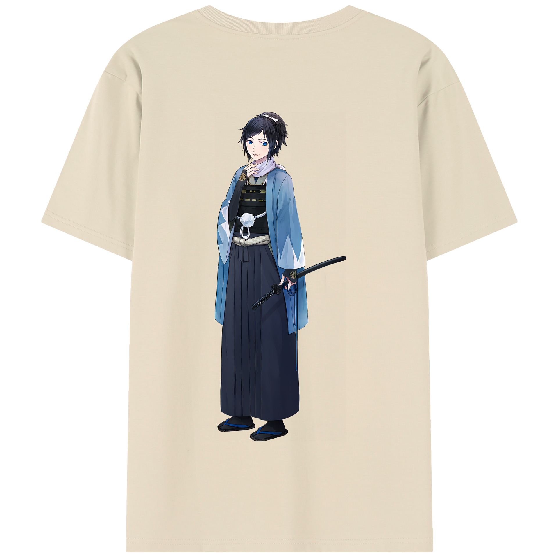 （画像用） 刀剣乱舞 Touken Ranbu 綿100％半袖Tシャツ（背面プリント）