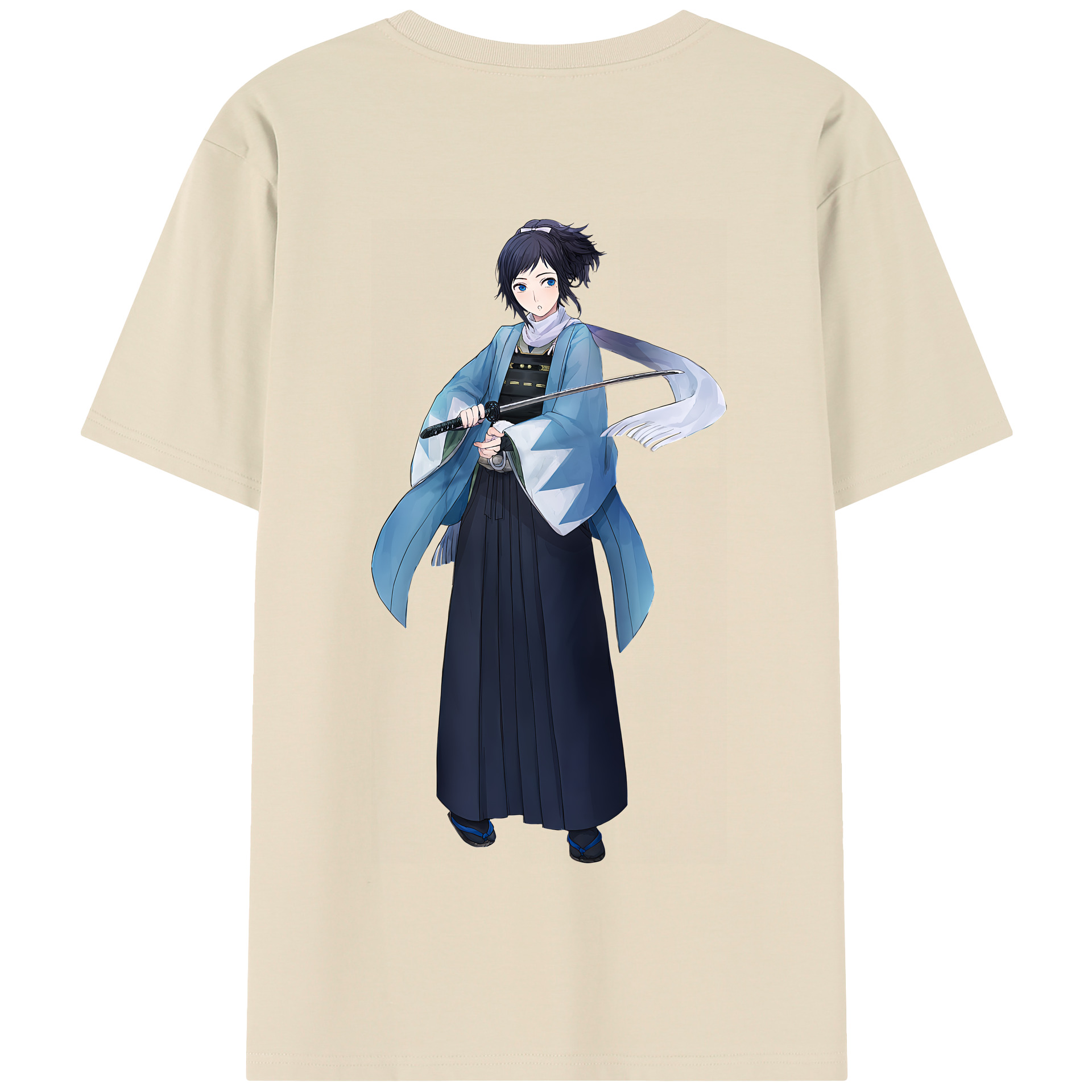 （画像用） 刀剣乱舞 Touken Ranbu 綿100％半袖Tシャツ（背面プリント）