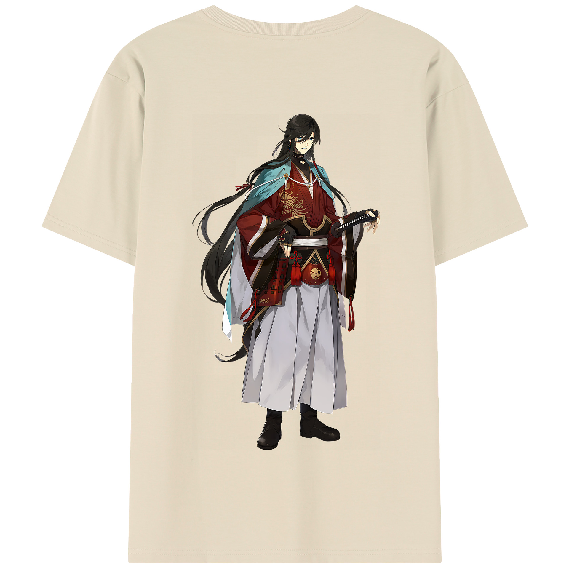 （画像用） 刀剣乱舞 Touken Ranbu 綿100％半袖Tシャツ（背面プリント）