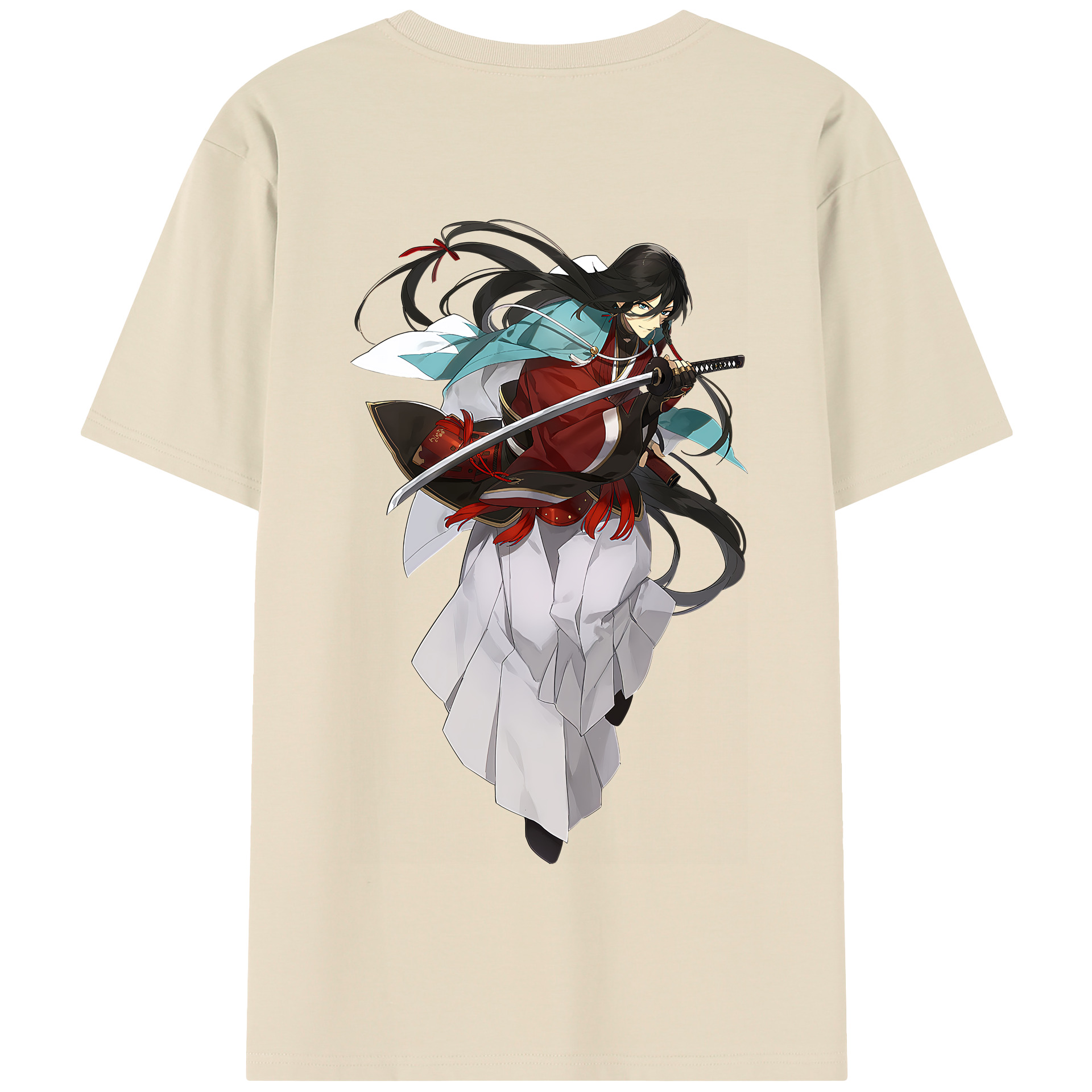 （画像用） 刀剣乱舞 Touken Ranbu 綿100％半袖Tシャツ（背面プリント）
