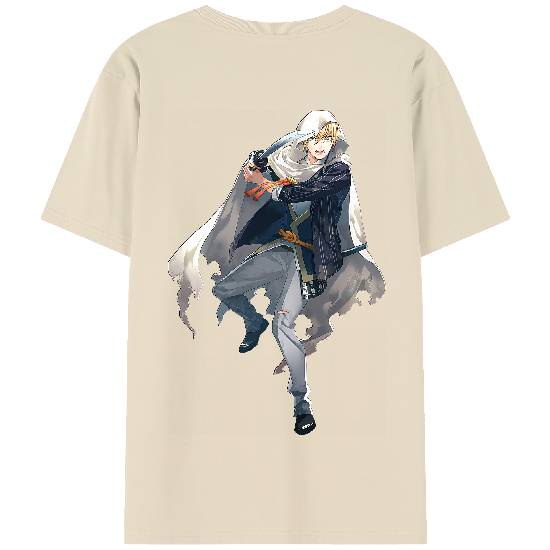 （画像用） 刀剣乱舞 Touken Ranbu 綿100％半袖Tシャツ（背面プリント）