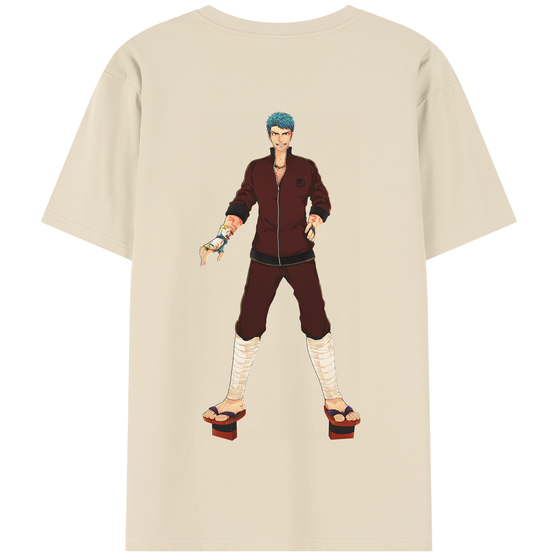 （画像用） 刀剣乱舞 Touken Ranbu 綿100％半袖Tシャツ（背面プリント）