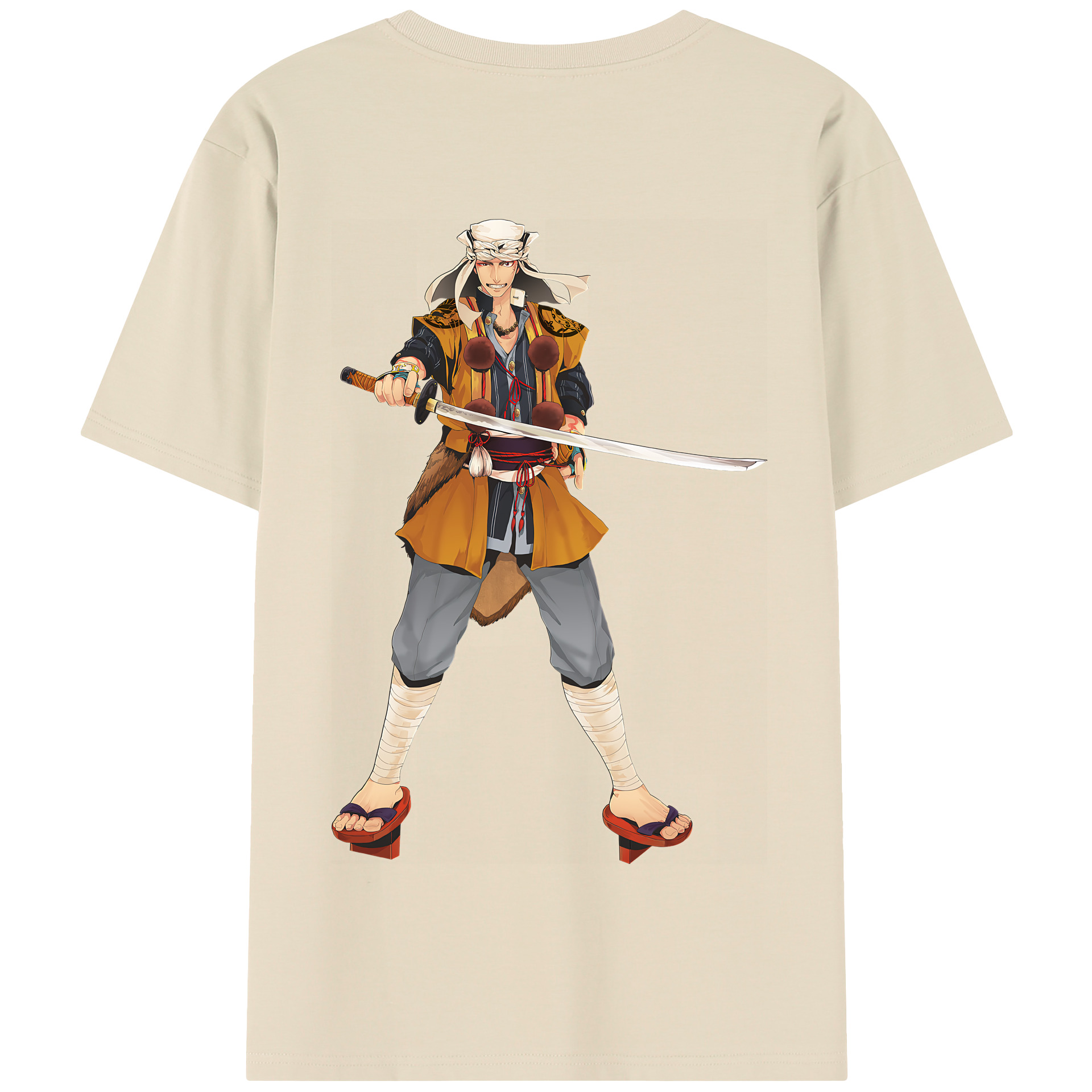 （画像用） 刀剣乱舞 Touken Ranbu 綿100％半袖Tシャツ（背面プリント）
