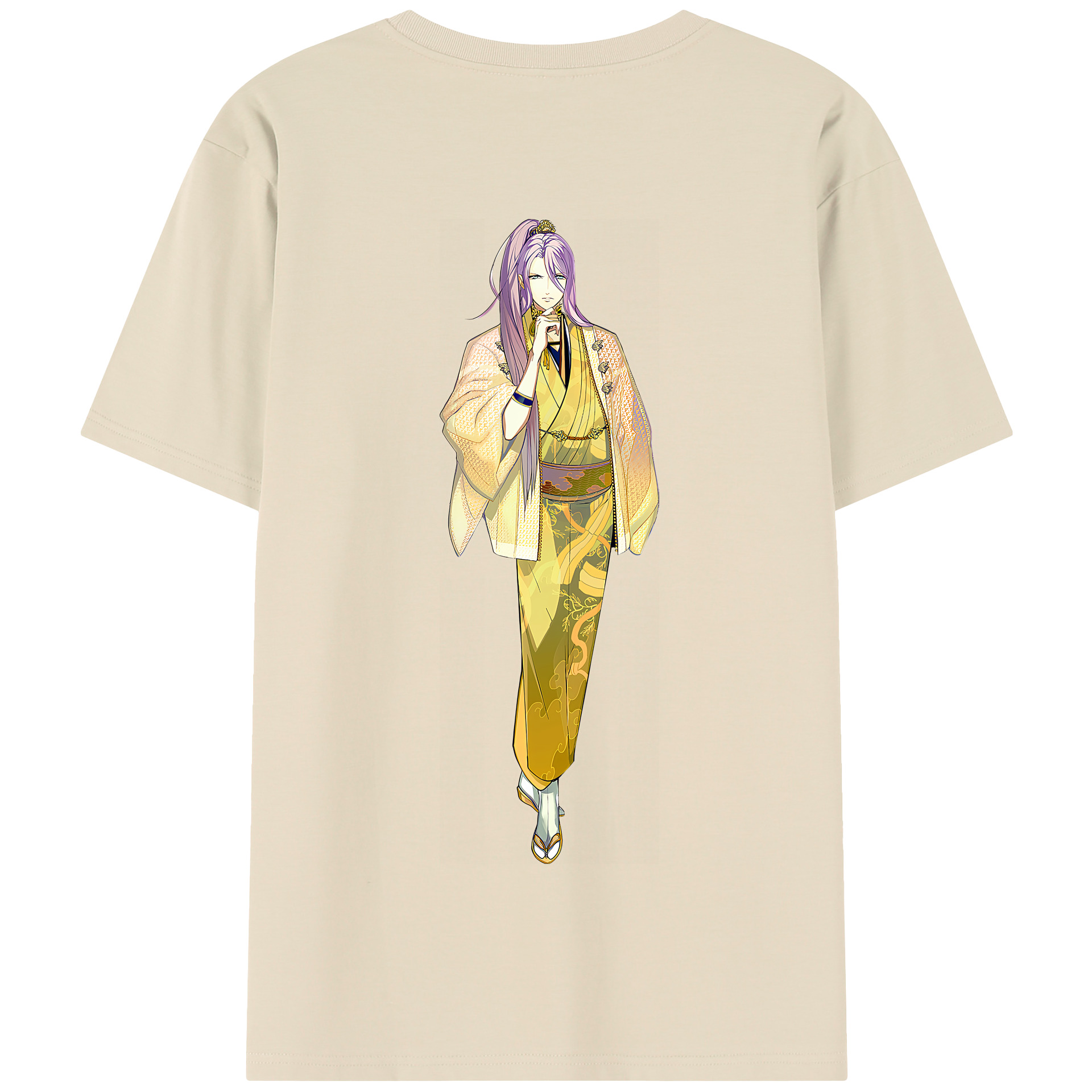 （画像用） 刀剣乱舞 Touken Ranbu 綿100％半袖Tシャツ（背面プリント）