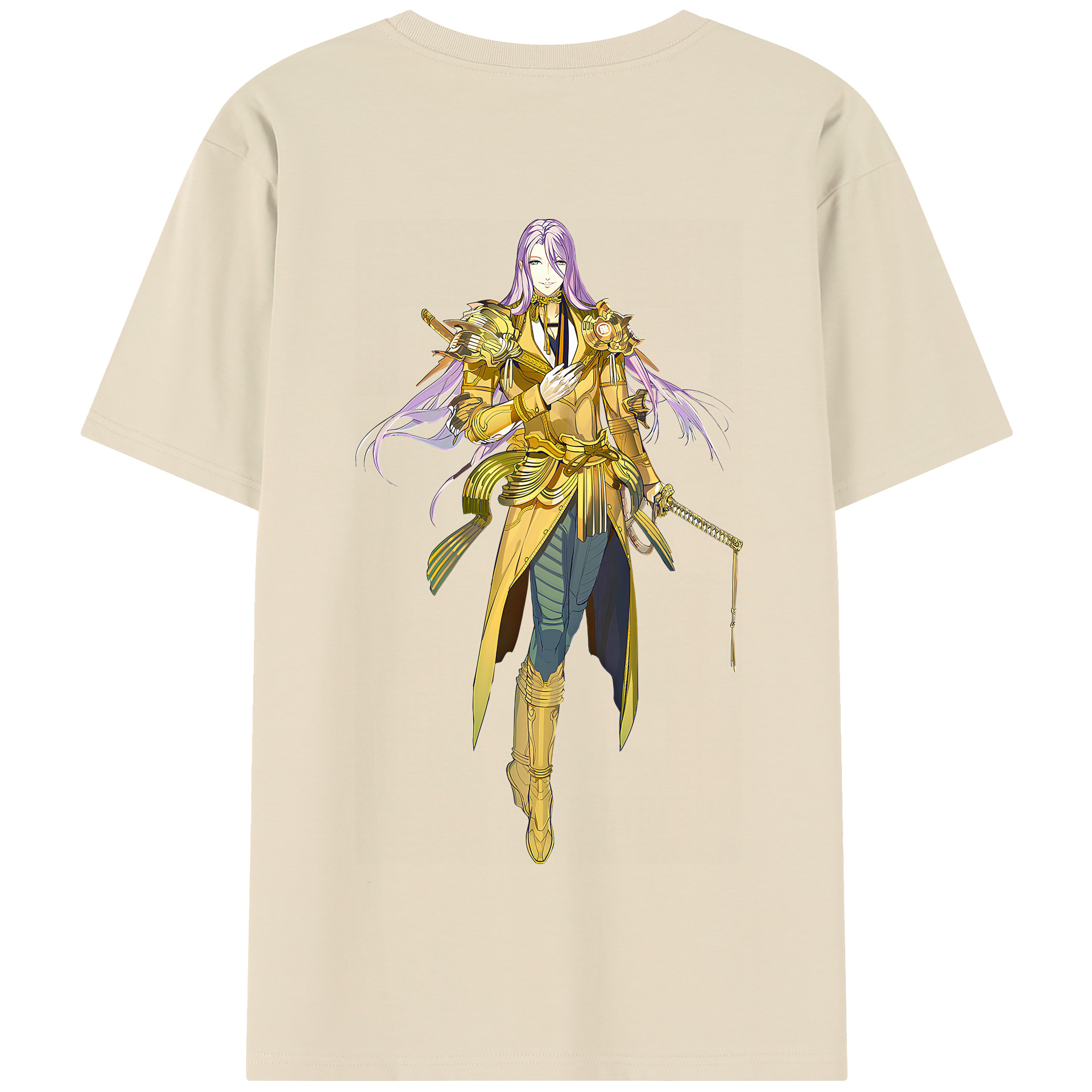 （画像用） 刀剣乱舞 Touken Ranbu 綿100％半袖Tシャツ（背面プリント）