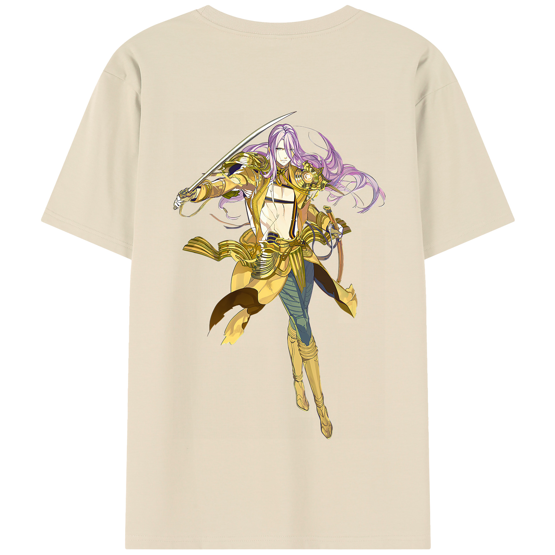 （画像用） 刀剣乱舞 Touken Ranbu 綿100％半袖Tシャツ（背面プリント）