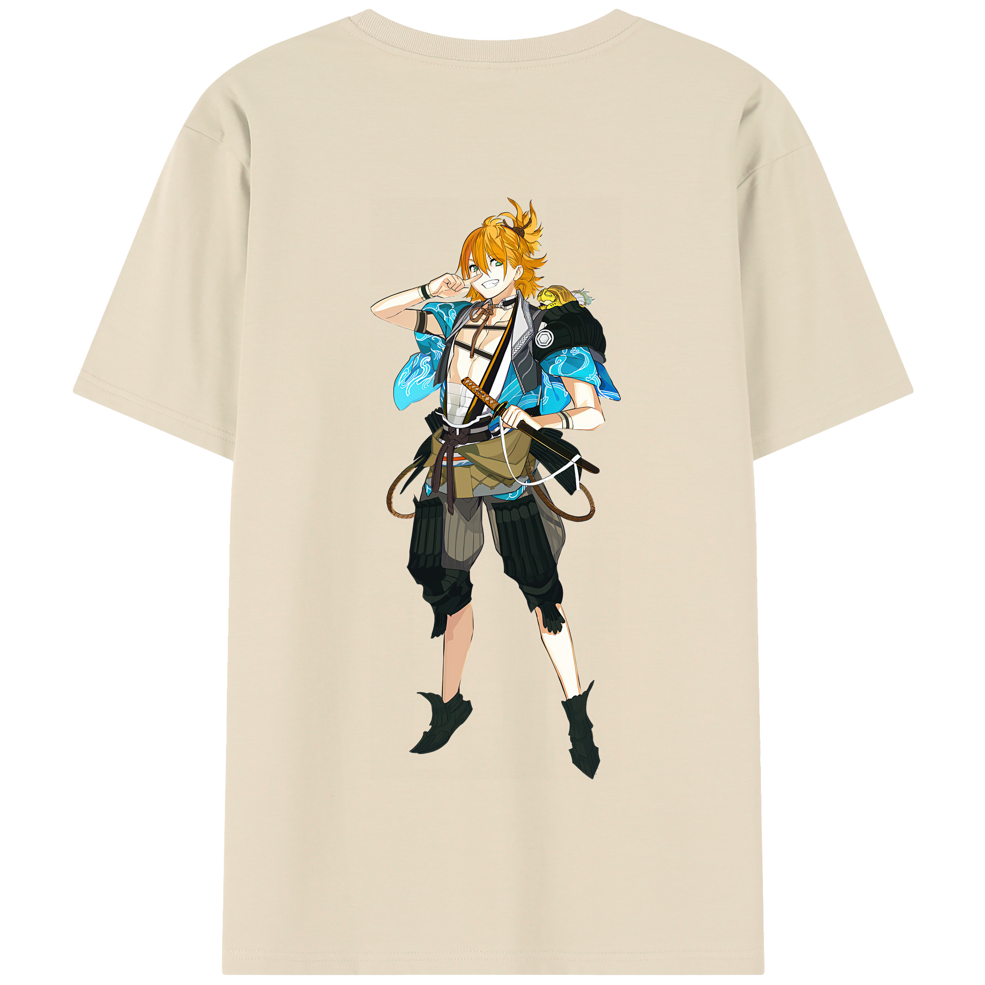 （画像用） 刀剣乱舞 Touken Ranbu 綿100％半袖Tシャツ（背面プリント）
