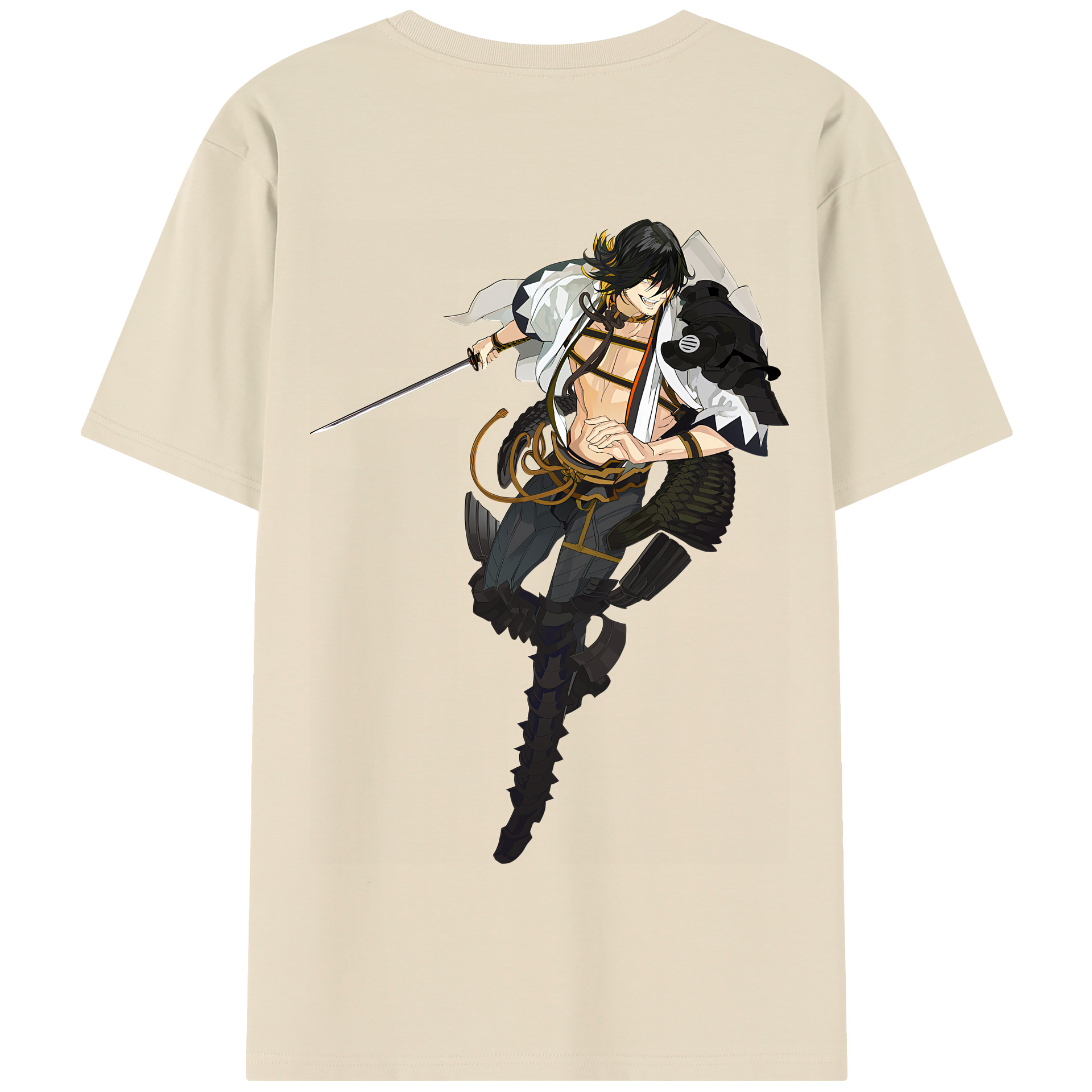 （画像用） 刀剣乱舞 Touken Ranbu 綿100％半袖Tシャツ（背面プリント）