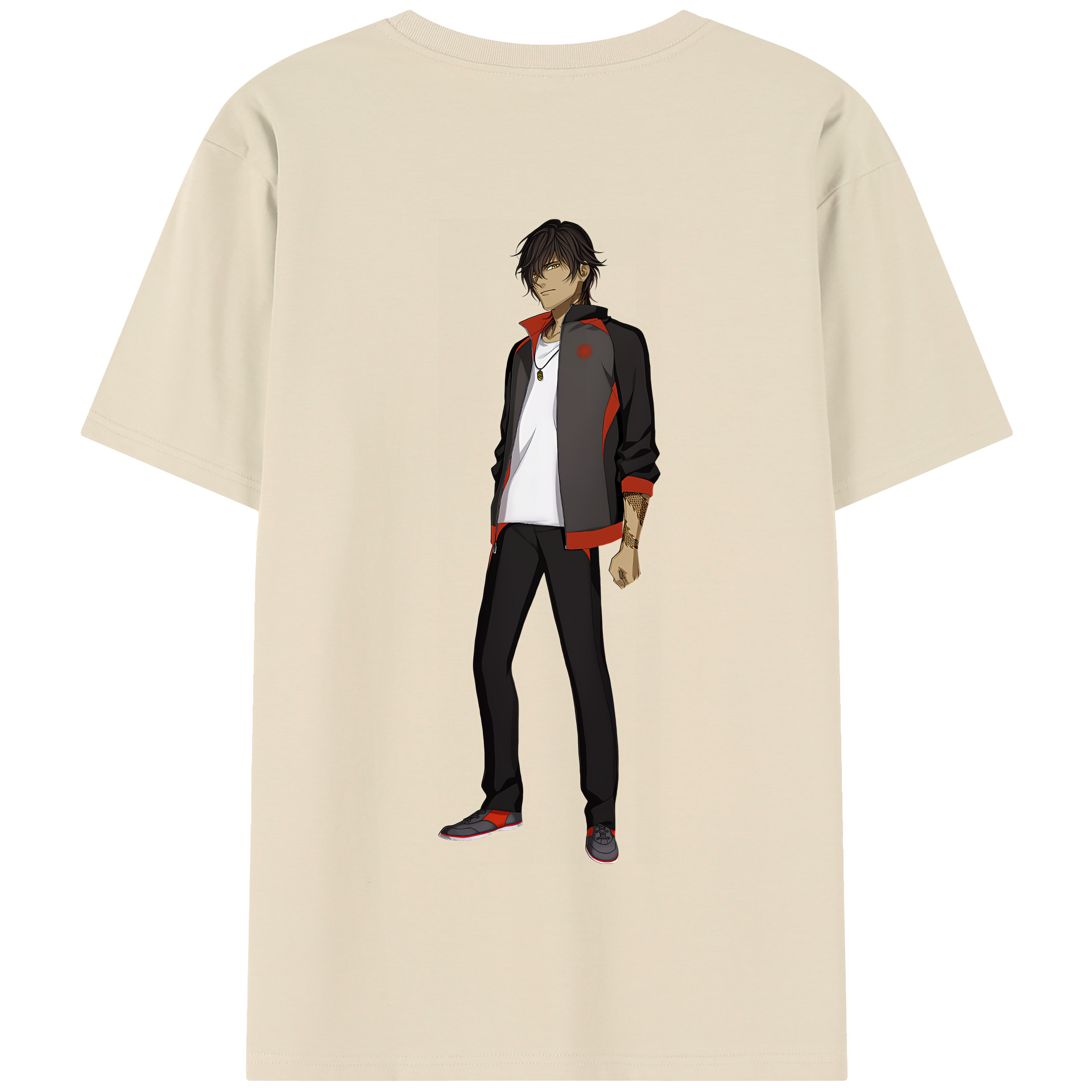 （画像用） 刀剣乱舞 Touken Ranbu 綿100％半袖Tシャツ（背面プリント）