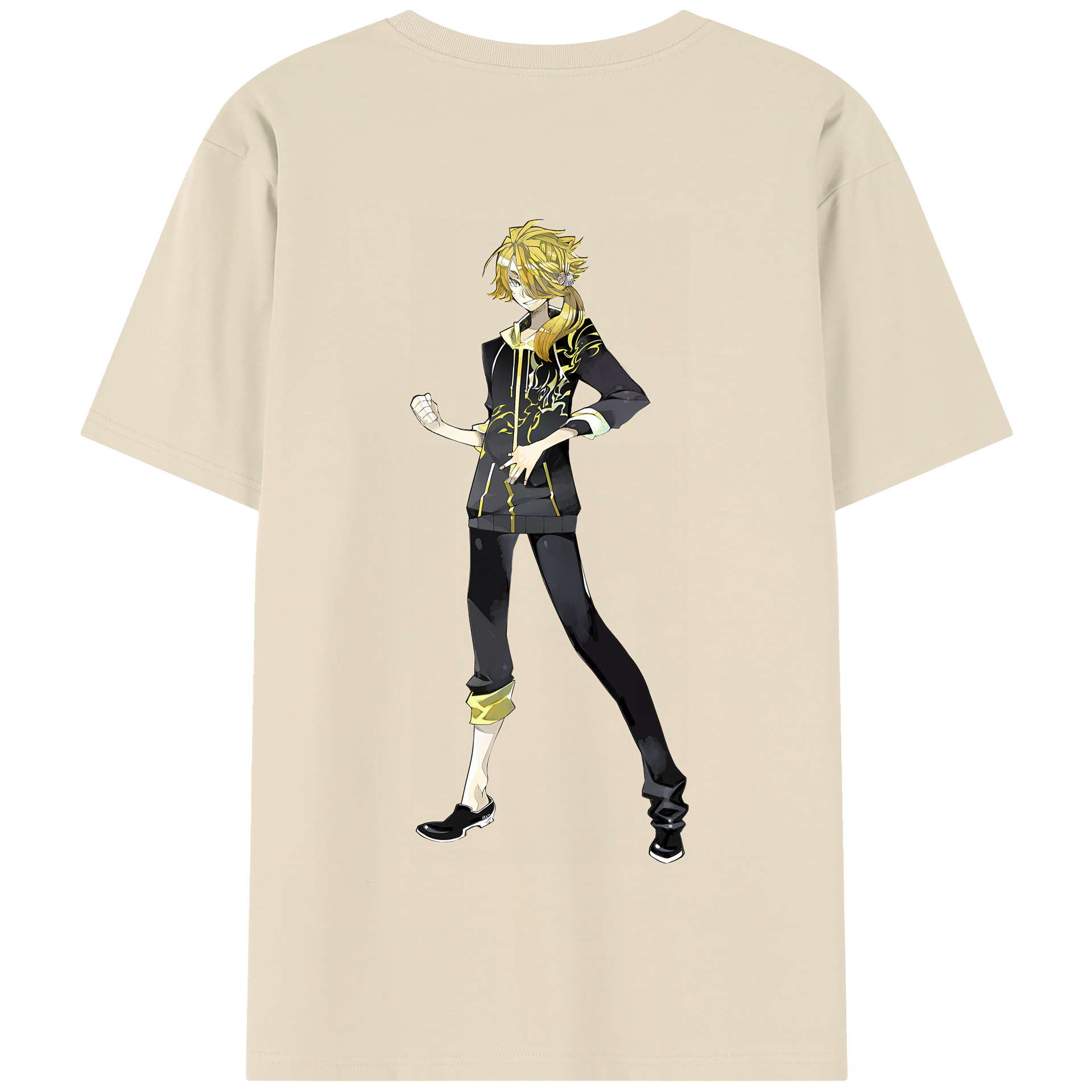 （画像用） 刀剣乱舞 Touken Ranbu 綿100％半袖Tシャツ（背面プリント）