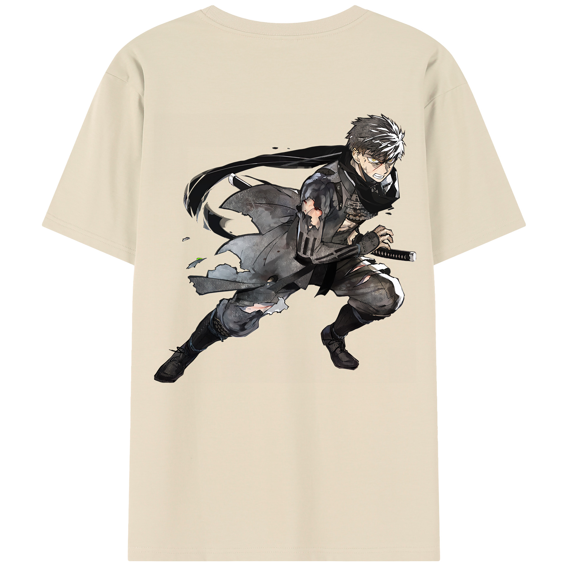 （画像用） 刀剣乱舞 Touken Ranbu 綿100％半袖Tシャツ（背面プリント）