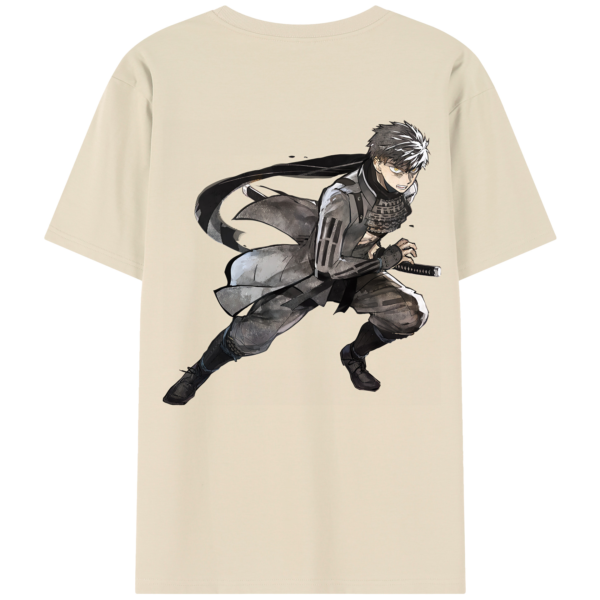 （画像用） 刀剣乱舞 Touken Ranbu 綿100％半袖Tシャツ（背面プリント）