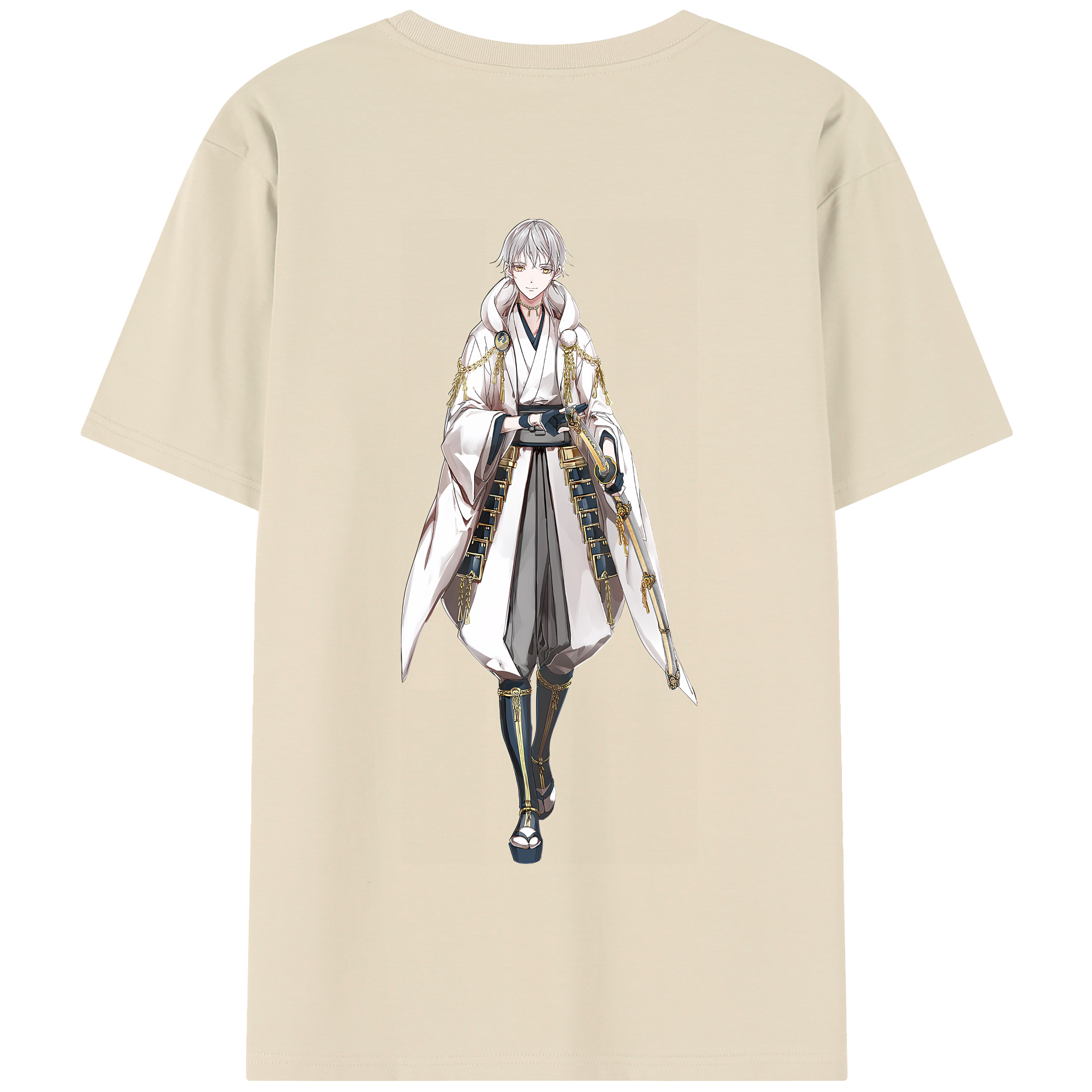 （画像用） 刀剣乱舞 Touken Ranbu 綿100％半袖Tシャツ（背面プリント）