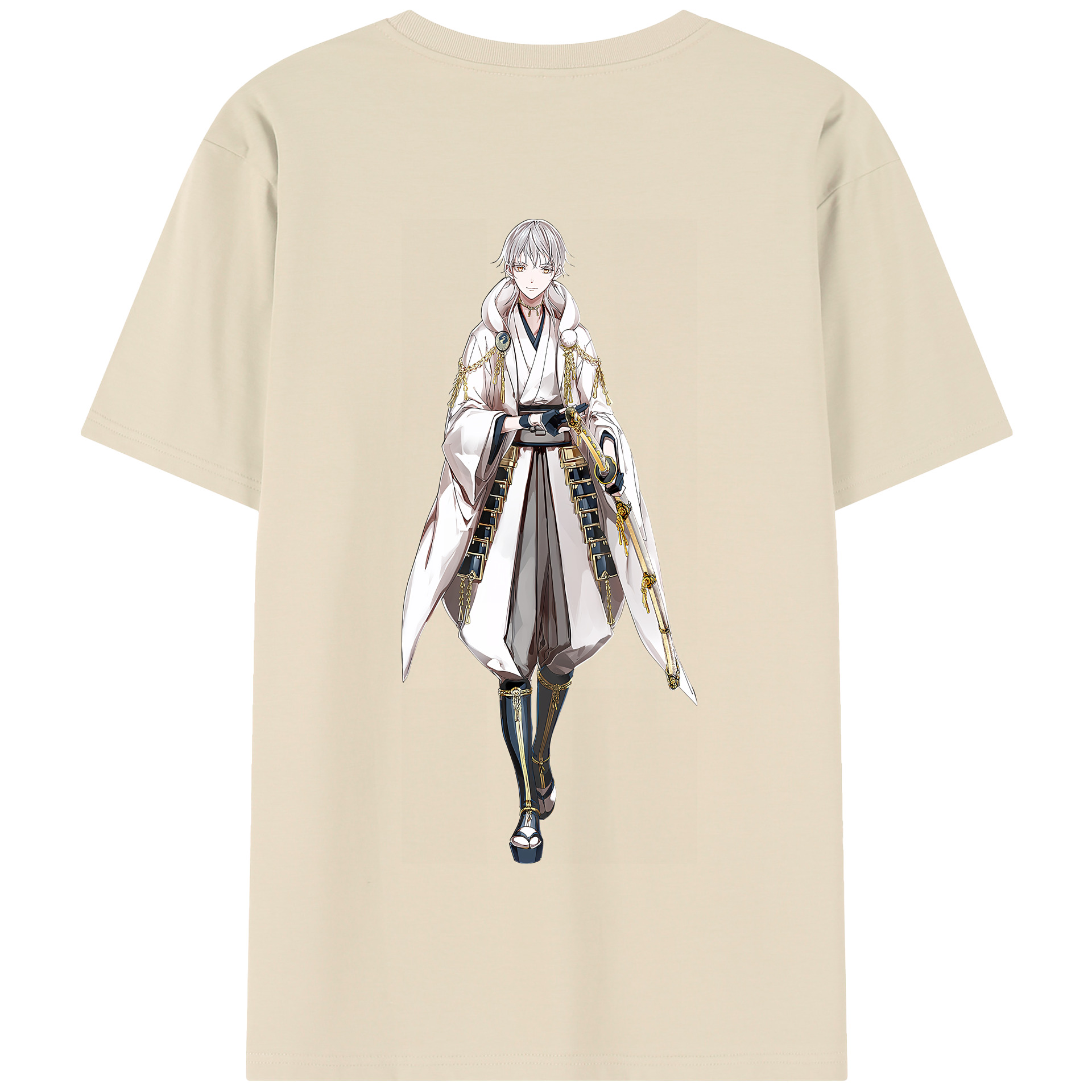 （画像用） 刀剣乱舞 Touken Ranbu 綿100％半袖Tシャツ（背面プリント）