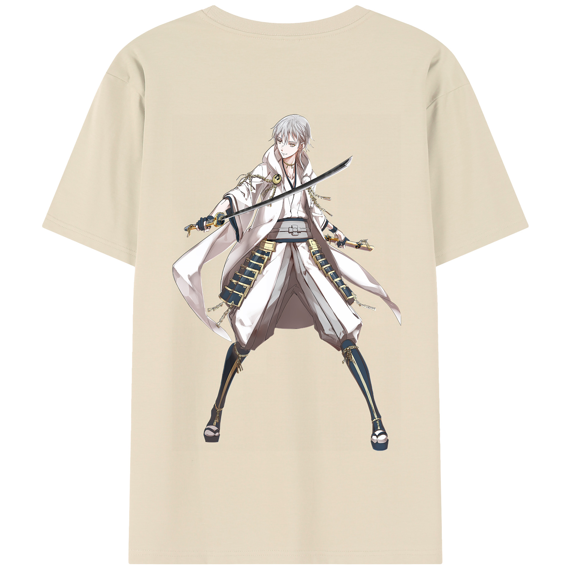 （画像用） 刀剣乱舞 Touken Ranbu 綿100％半袖Tシャツ（背面プリント）