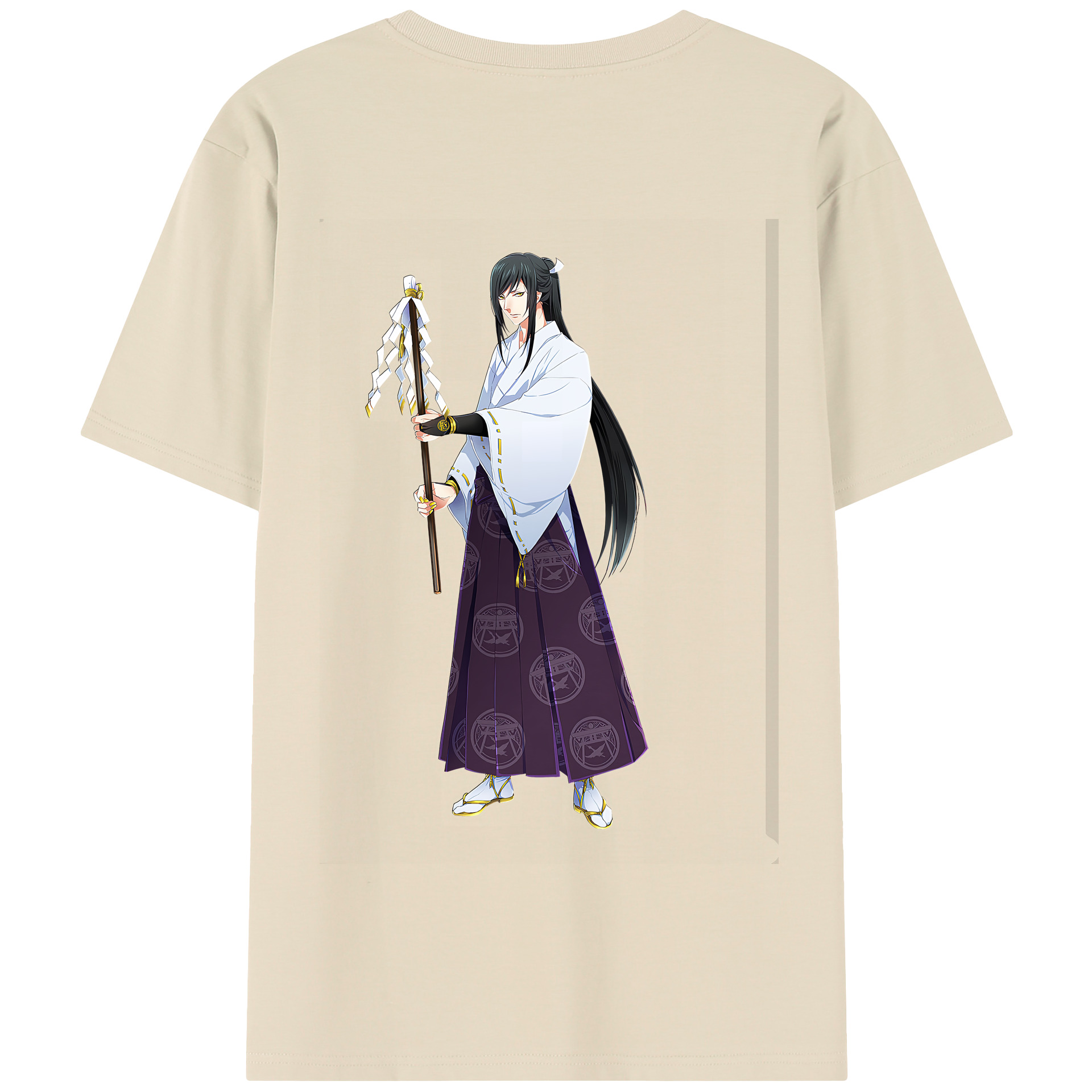 （画像用） 刀剣乱舞 Touken Ranbu 綿100％半袖Tシャツ（背面プリント）