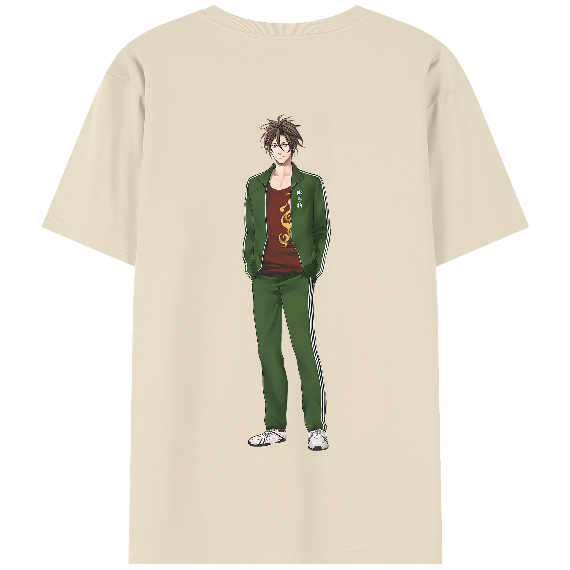 （画像用） 刀剣乱舞 Touken Ranbu 綿100％半袖Tシャツ（背面プリント）