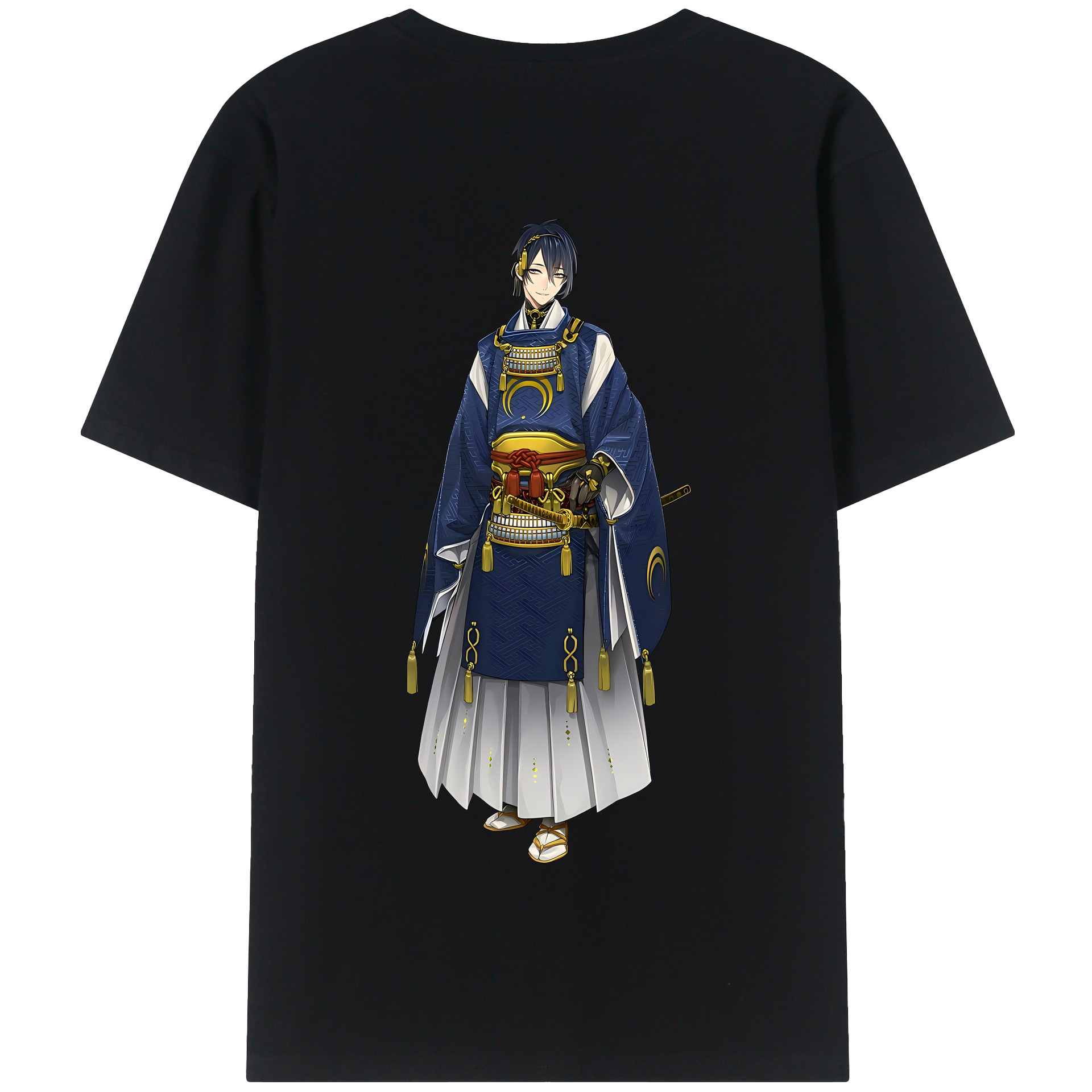 （画像用） 刀剣乱舞 Touken Ranbu 綿100％半袖Tシャツ（背面プリント）