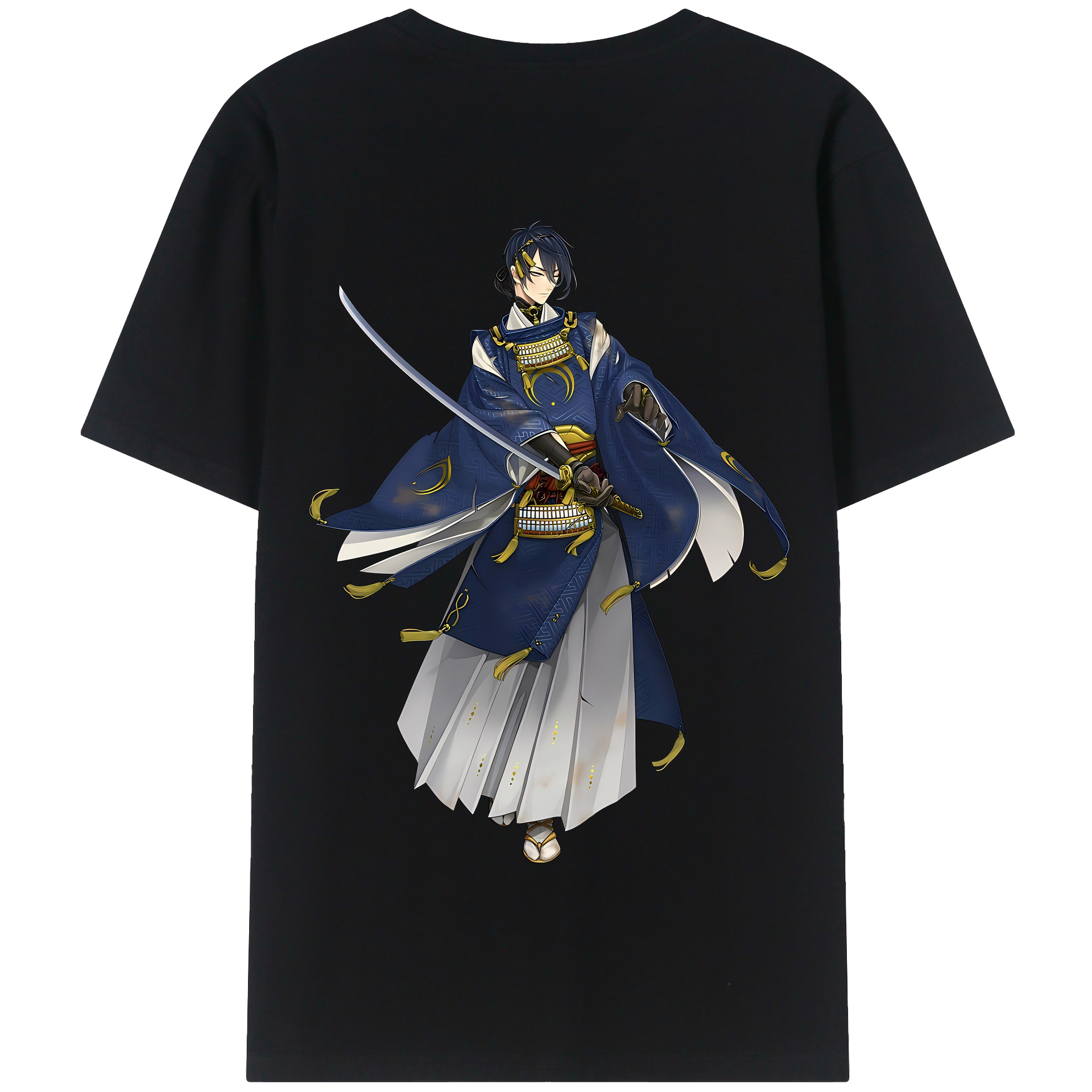 （画像用） 刀剣乱舞 Touken Ranbu 綿100％半袖Tシャツ（背面プリント）
