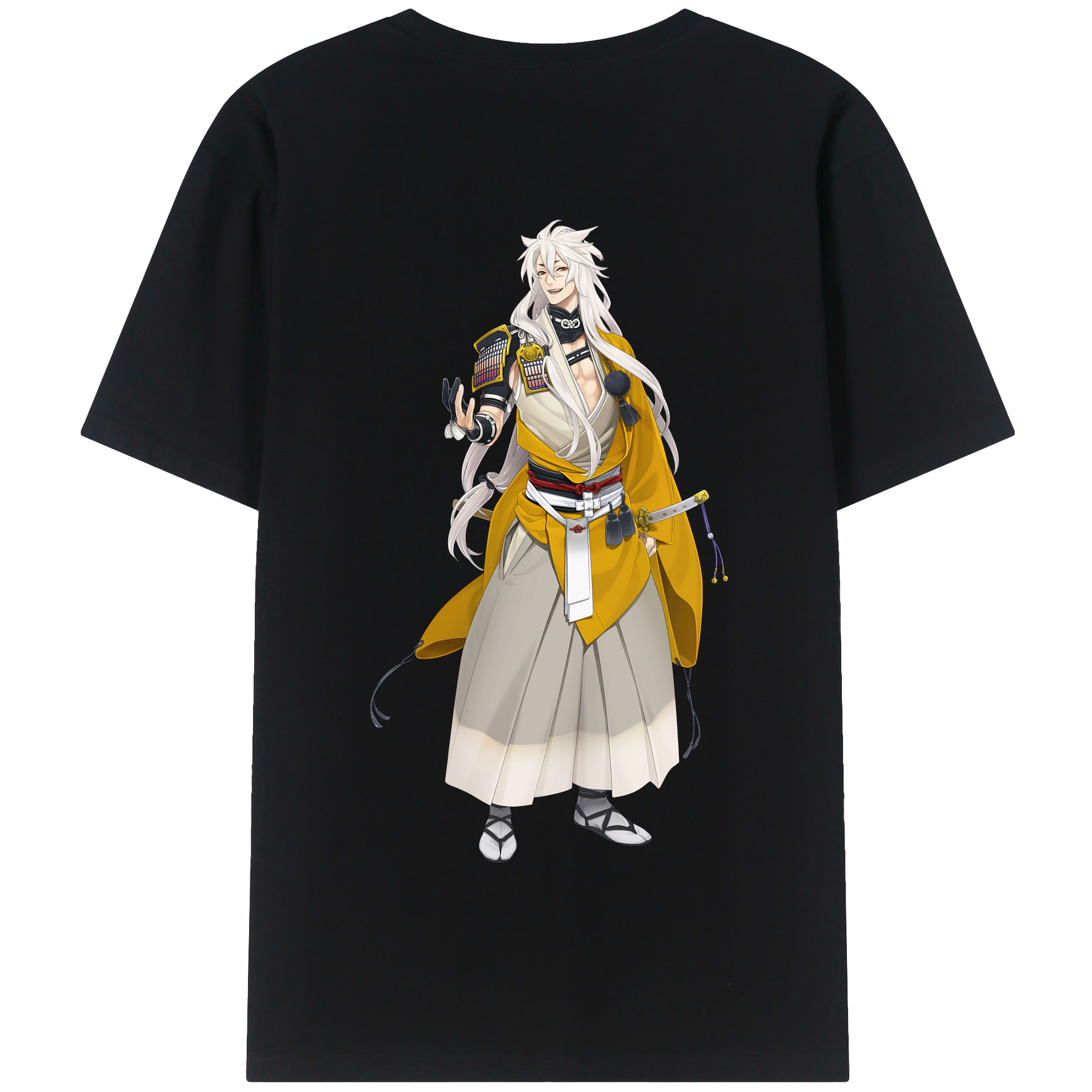 （画像用） 刀剣乱舞 Touken Ranbu 綿100％半袖Tシャツ（背面プリント）