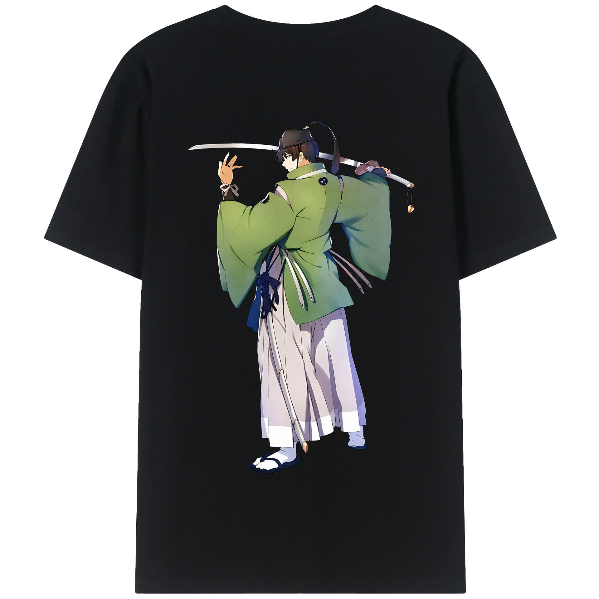（画像用） 刀剣乱舞 Touken Ranbu 綿100％半袖Tシャツ（背面プリント）