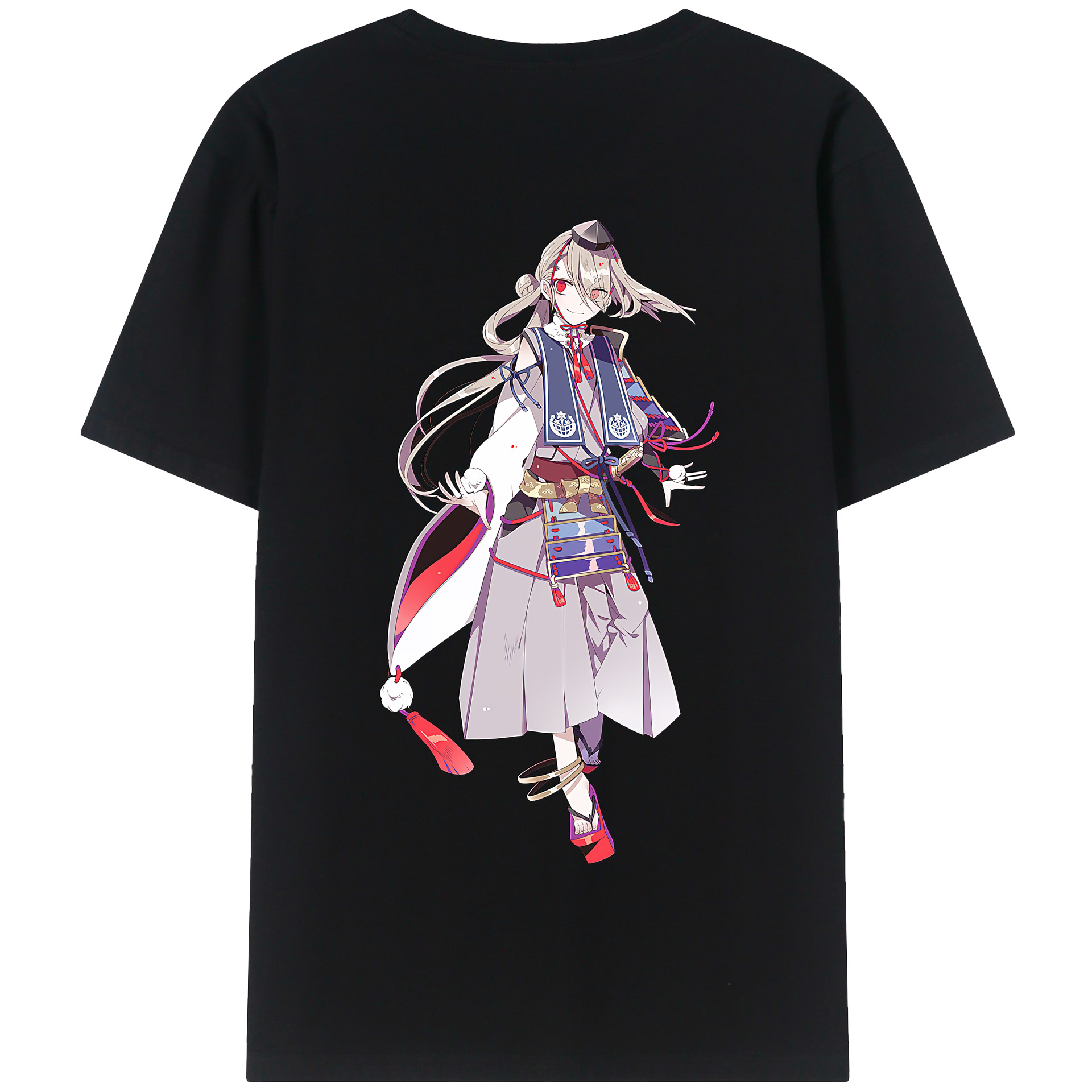 （画像用） 刀剣乱舞 Touken Ranbu 綿100％半袖Tシャツ（背面プリント）