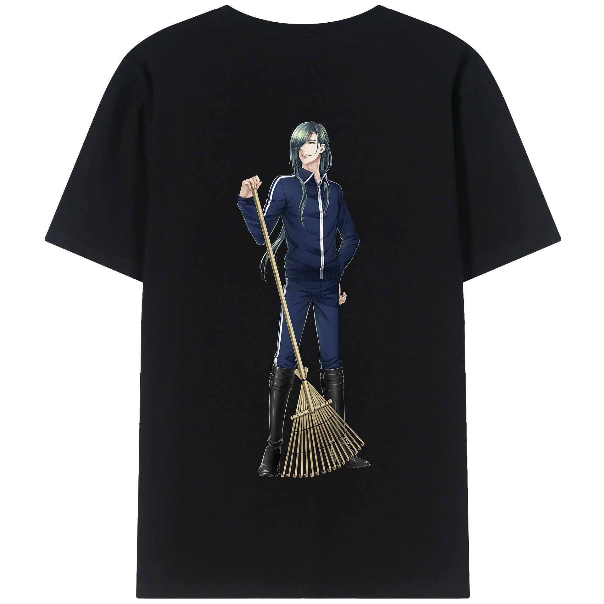 （画像用） 刀剣乱舞 Touken Ranbu 綿100％半袖Tシャツ（背面プリント）
