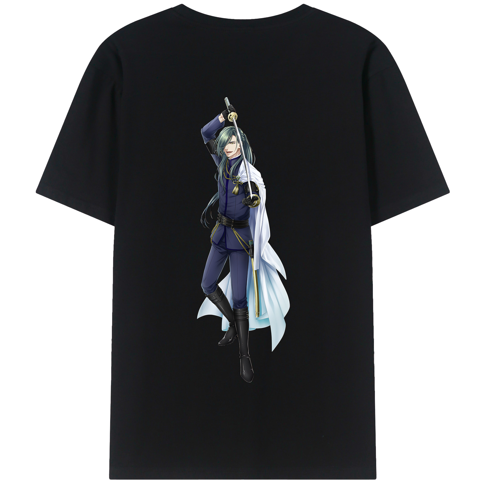 （画像用） 刀剣乱舞 Touken Ranbu 綿100％半袖Tシャツ（背面プリント）