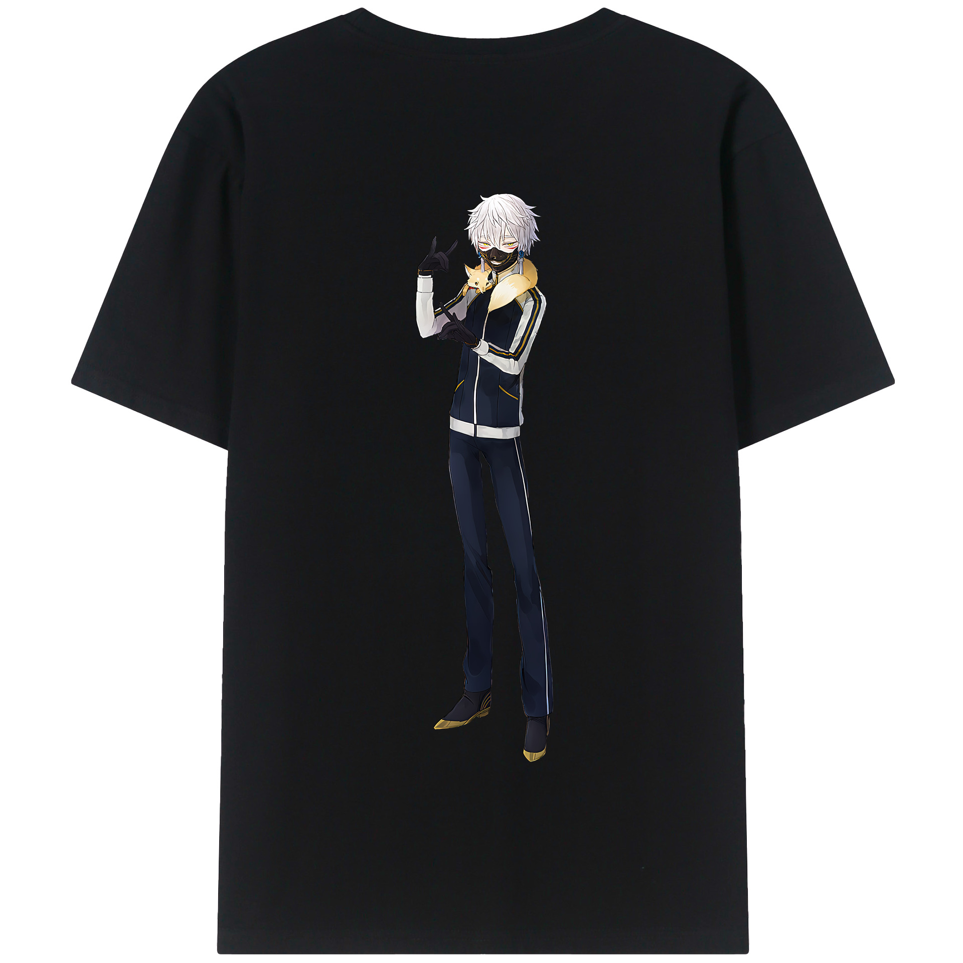 （画像用） 刀剣乱舞 Touken Ranbu 綿100％半袖Tシャツ（背面プリント）