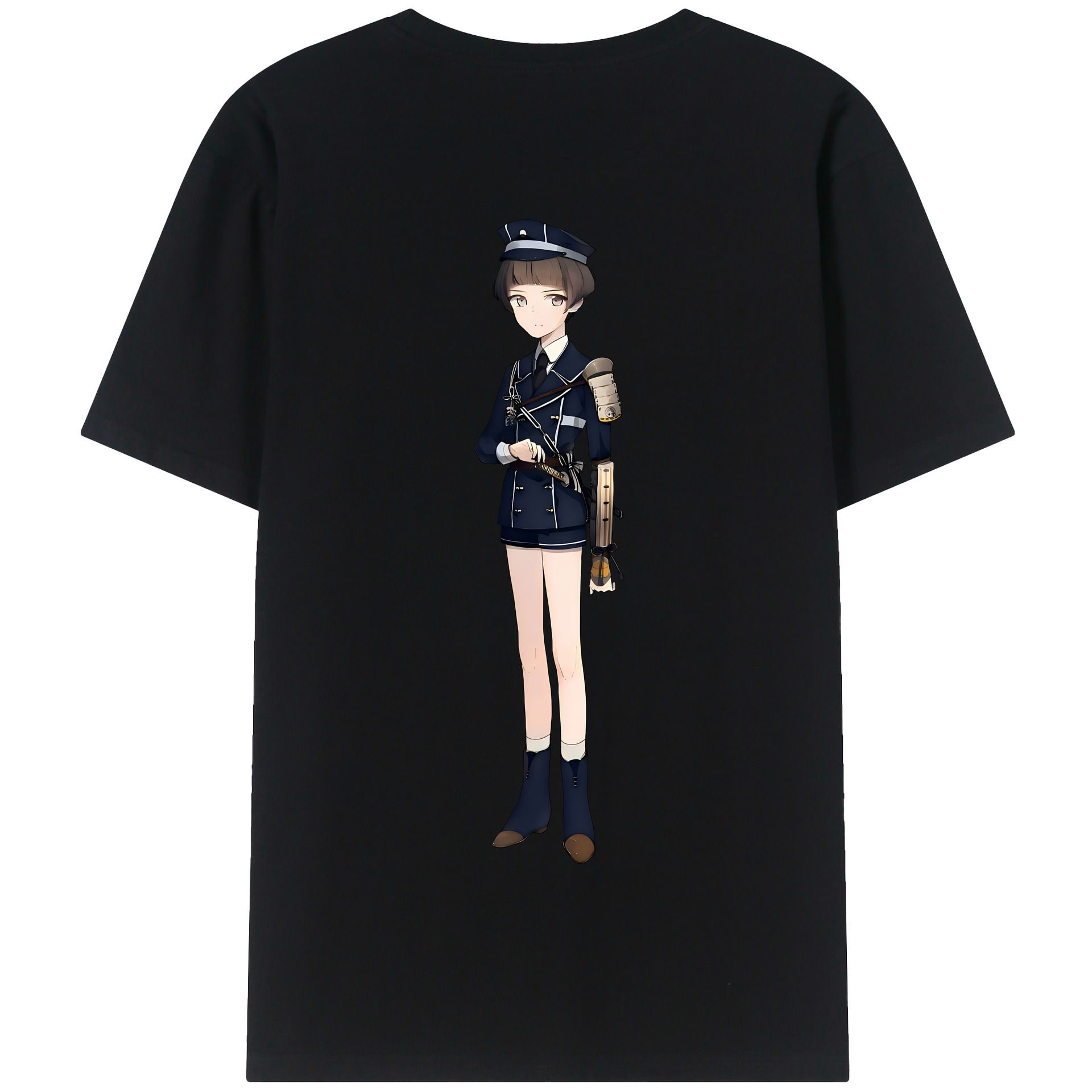 （画像用） 刀剣乱舞 Touken Ranbu 綿100％半袖Tシャツ（背面プリント）