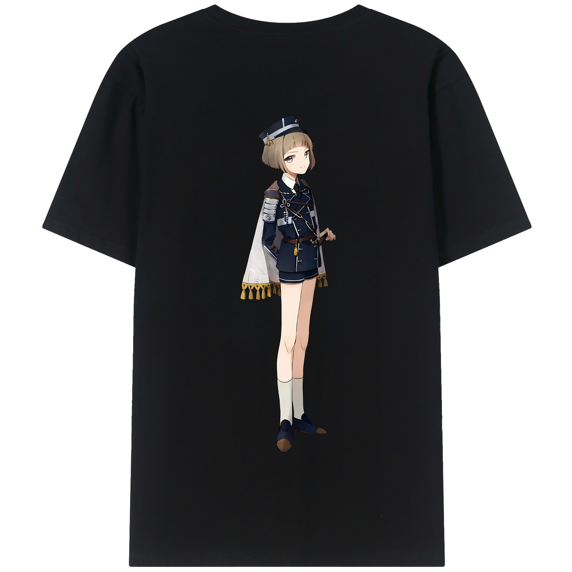 （画像用） 刀剣乱舞 Touken Ranbu 綿100％半袖Tシャツ（背面プリント）