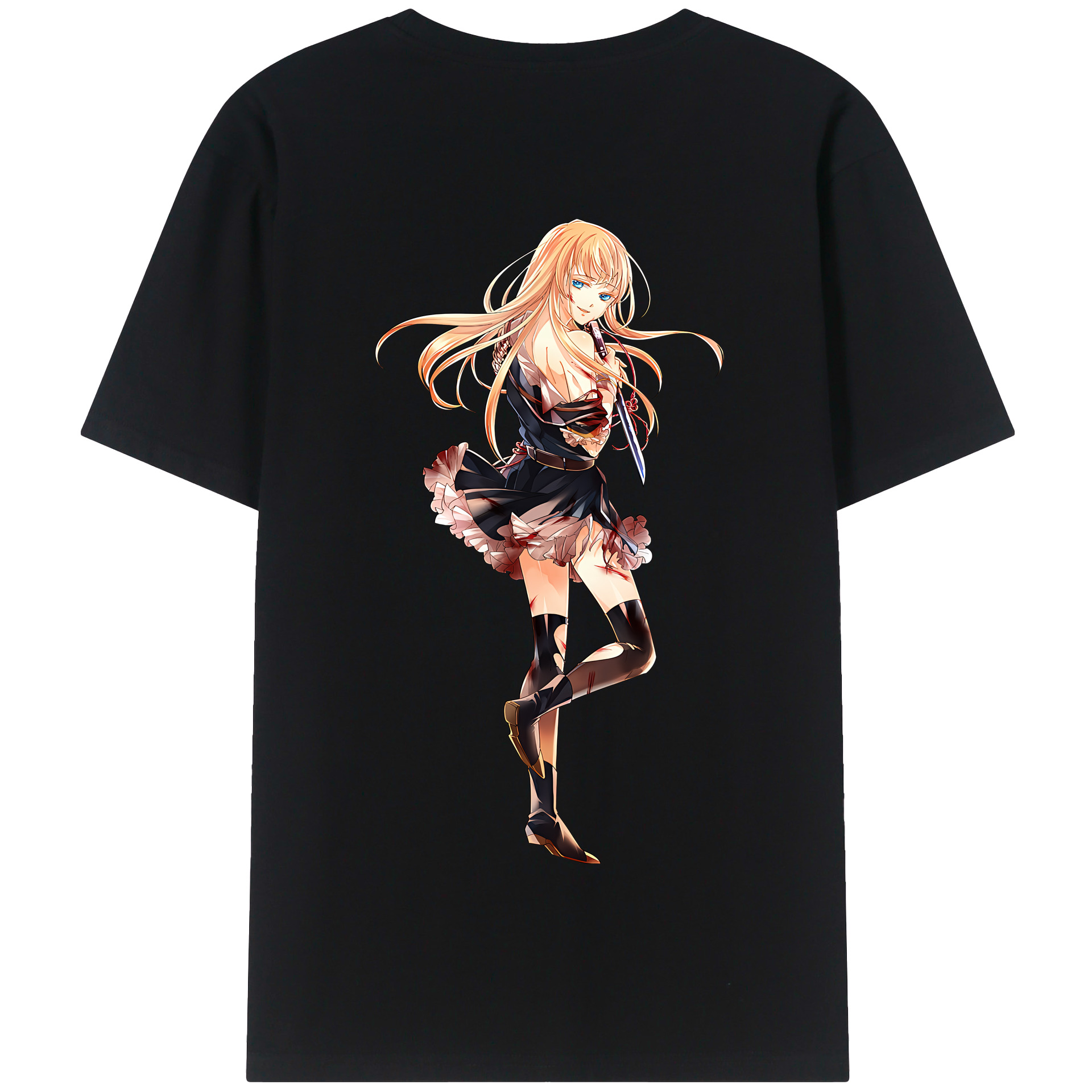 （画像用） 刀剣乱舞 Touken Ranbu 綿100％半袖Tシャツ（背面プリント）