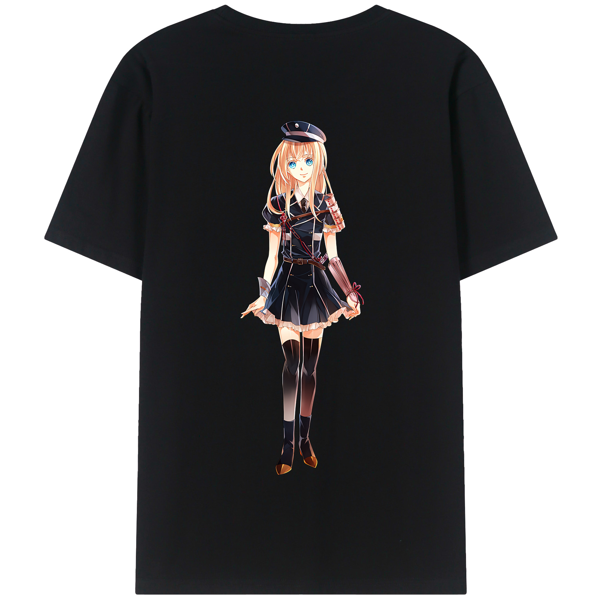 （画像用） 刀剣乱舞 Touken Ranbu 綿100％半袖Tシャツ（背面プリント）
