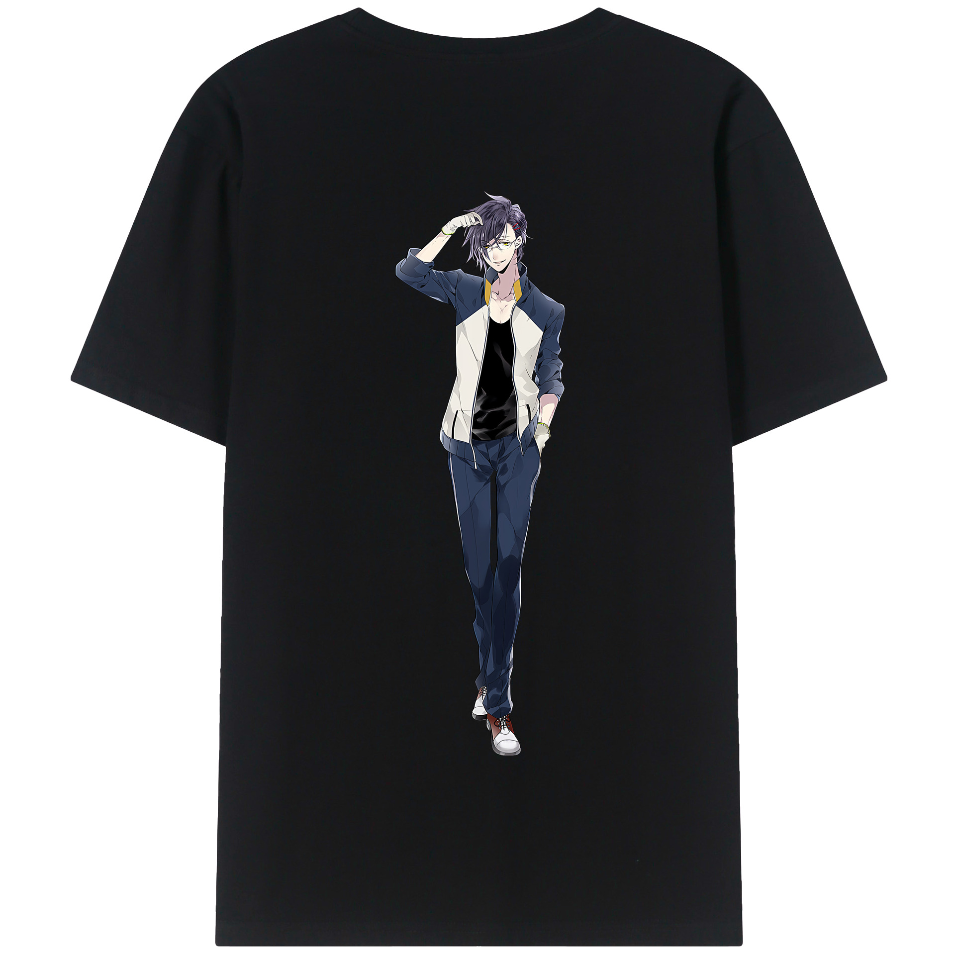 （画像用） 刀剣乱舞 Touken Ranbu 綿100％半袖Tシャツ（背面プリント）