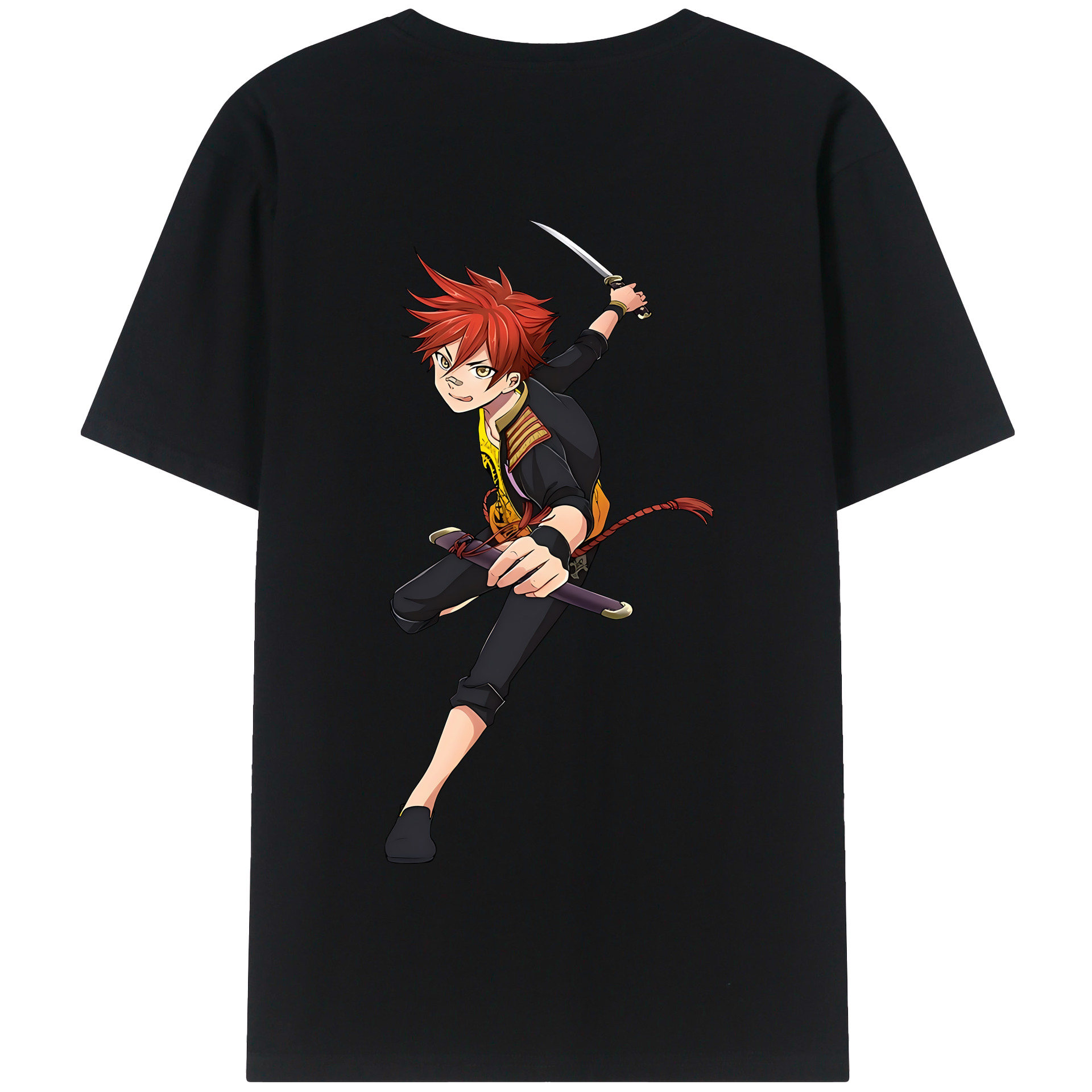 （画像用） 刀剣乱舞 Touken Ranbu 綿100％半袖Tシャツ（背面プリント）