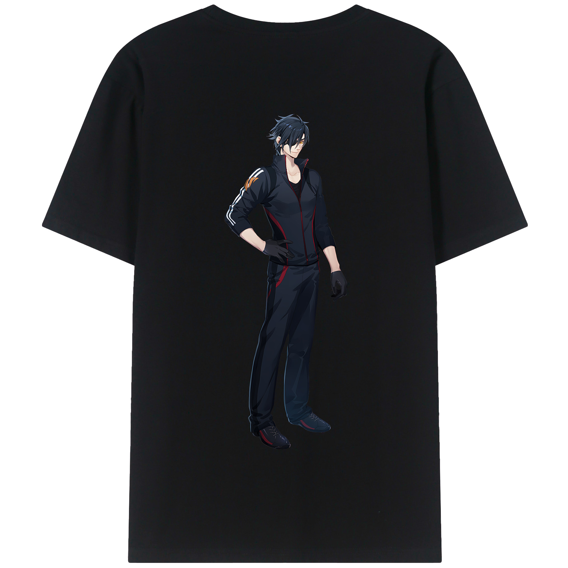 （画像用） 刀剣乱舞 Touken Ranbu 綿100％半袖Tシャツ（背面プリント）