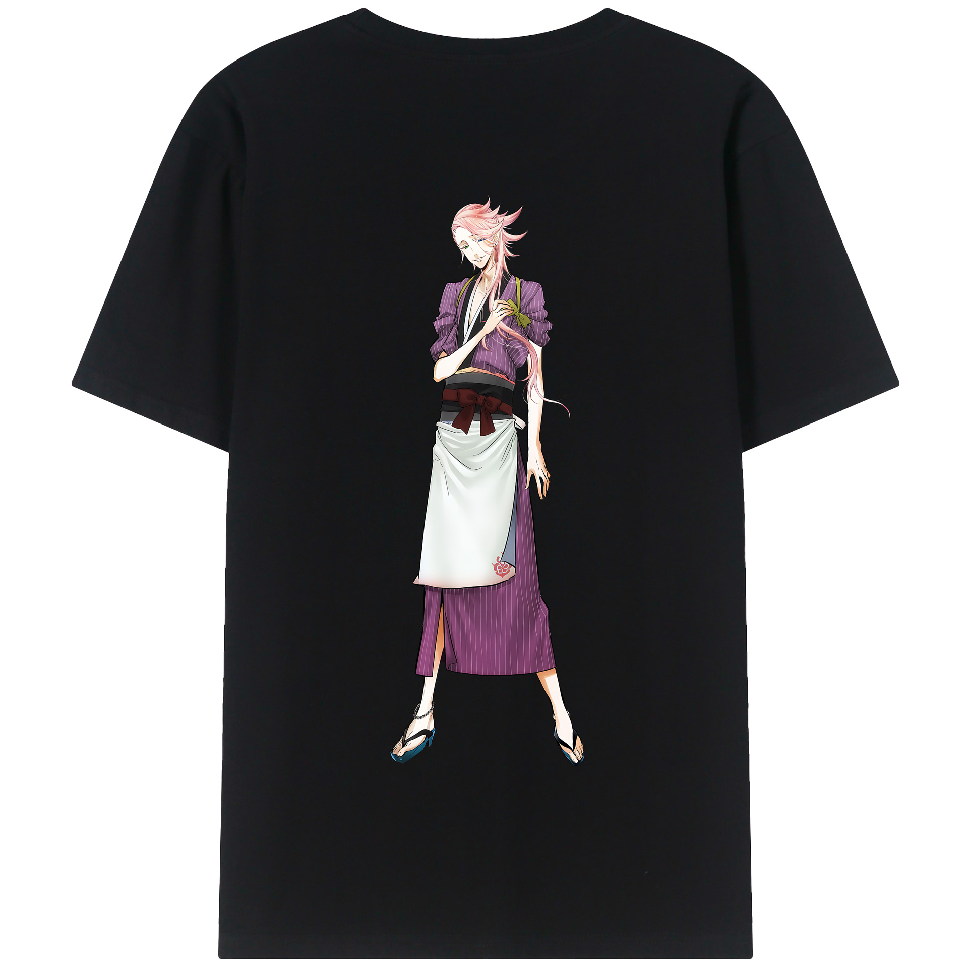 （画像用） 刀剣乱舞 Touken Ranbu 綿100％半袖Tシャツ（背面プリント）