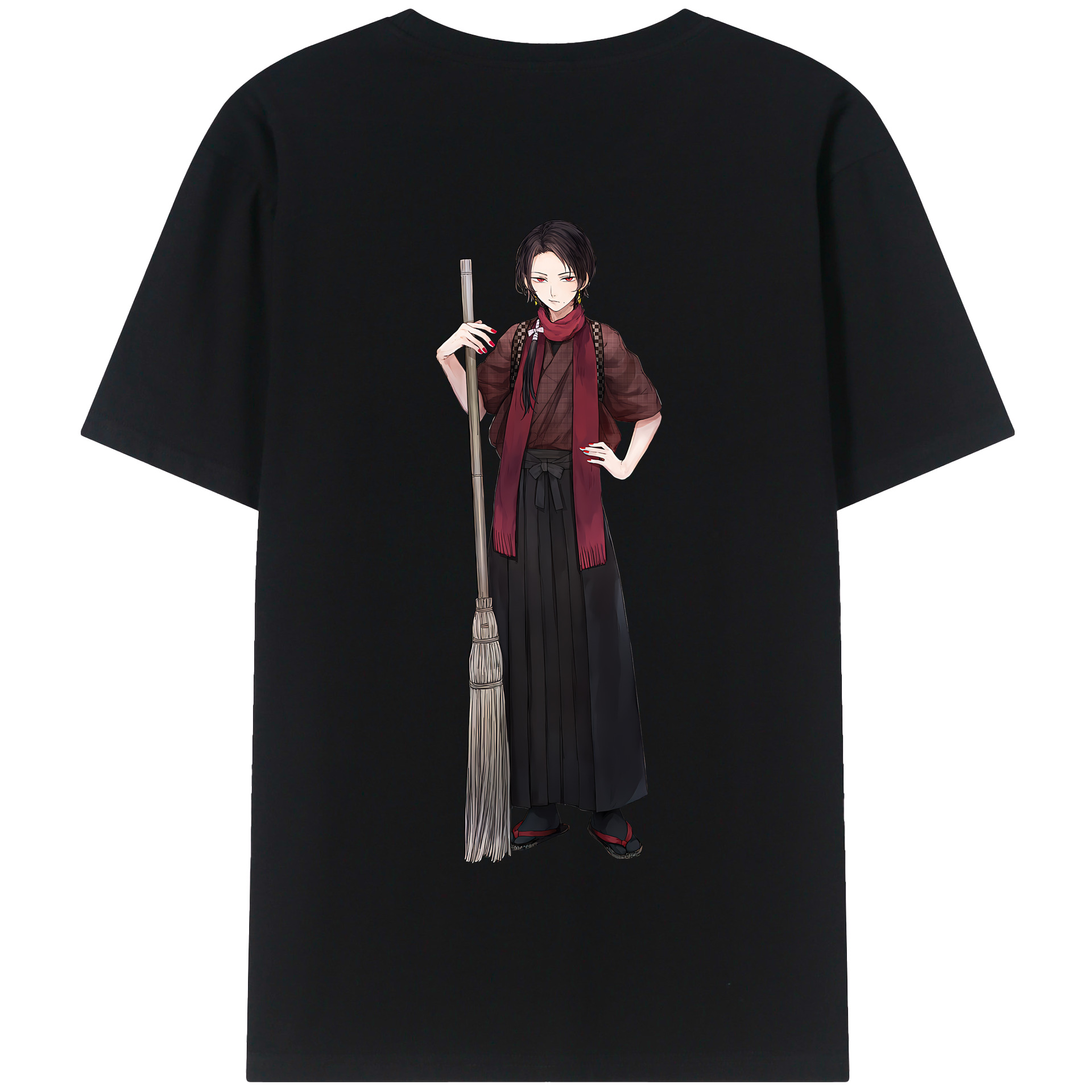 （画像用） 刀剣乱舞 Touken Ranbu 綿100％半袖Tシャツ（背面プリント）