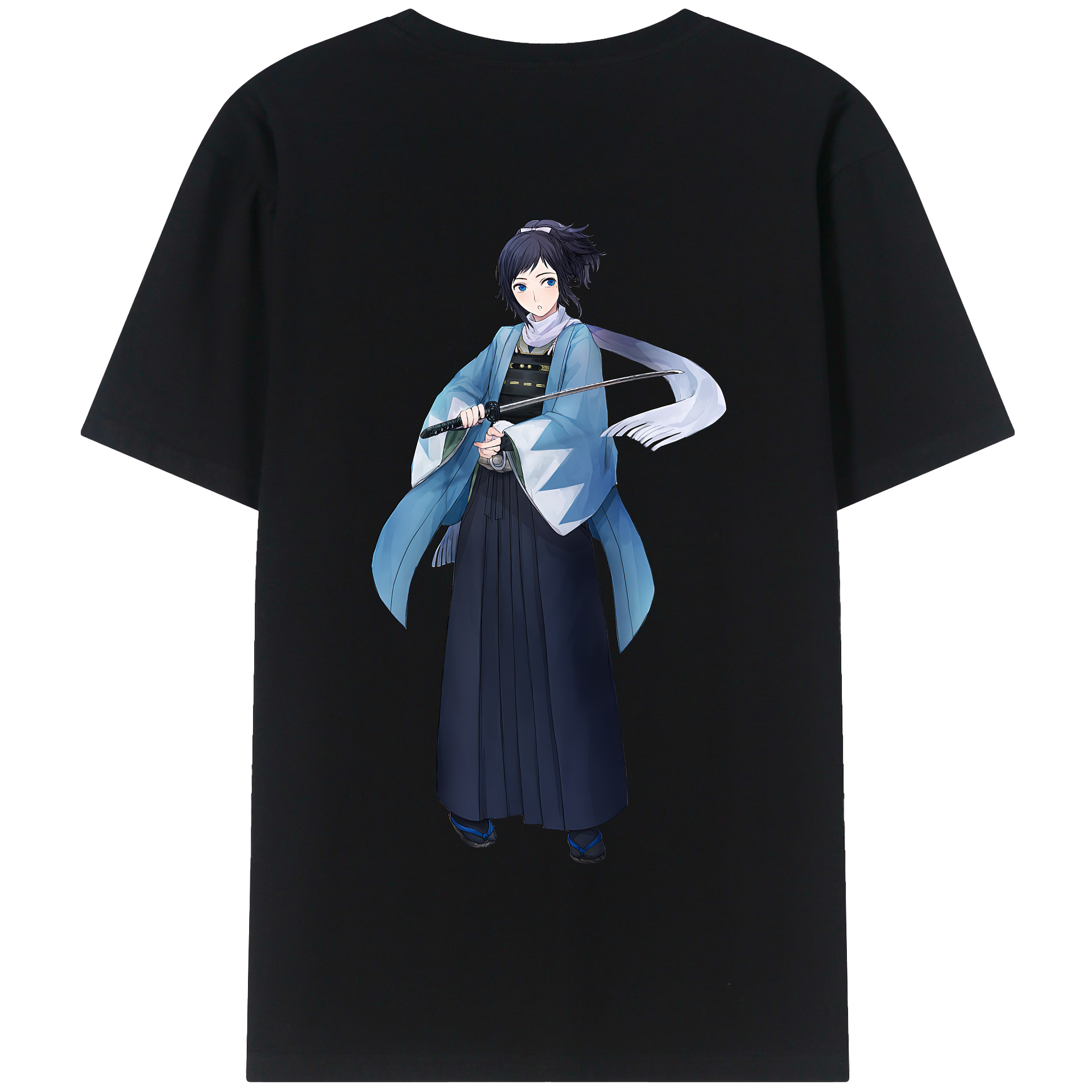 （画像用） 刀剣乱舞 Touken Ranbu 綿100％半袖Tシャツ（背面プリント）