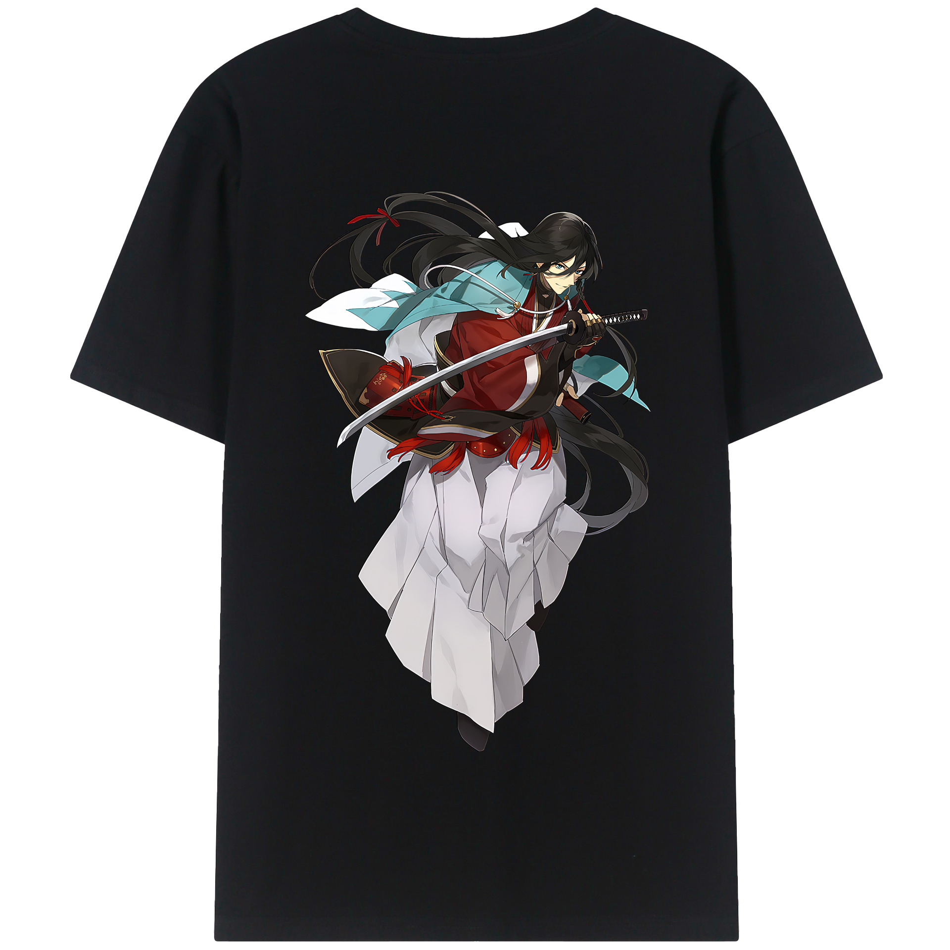 （画像用） 刀剣乱舞 Touken Ranbu 綿100％半袖Tシャツ（背面プリント）