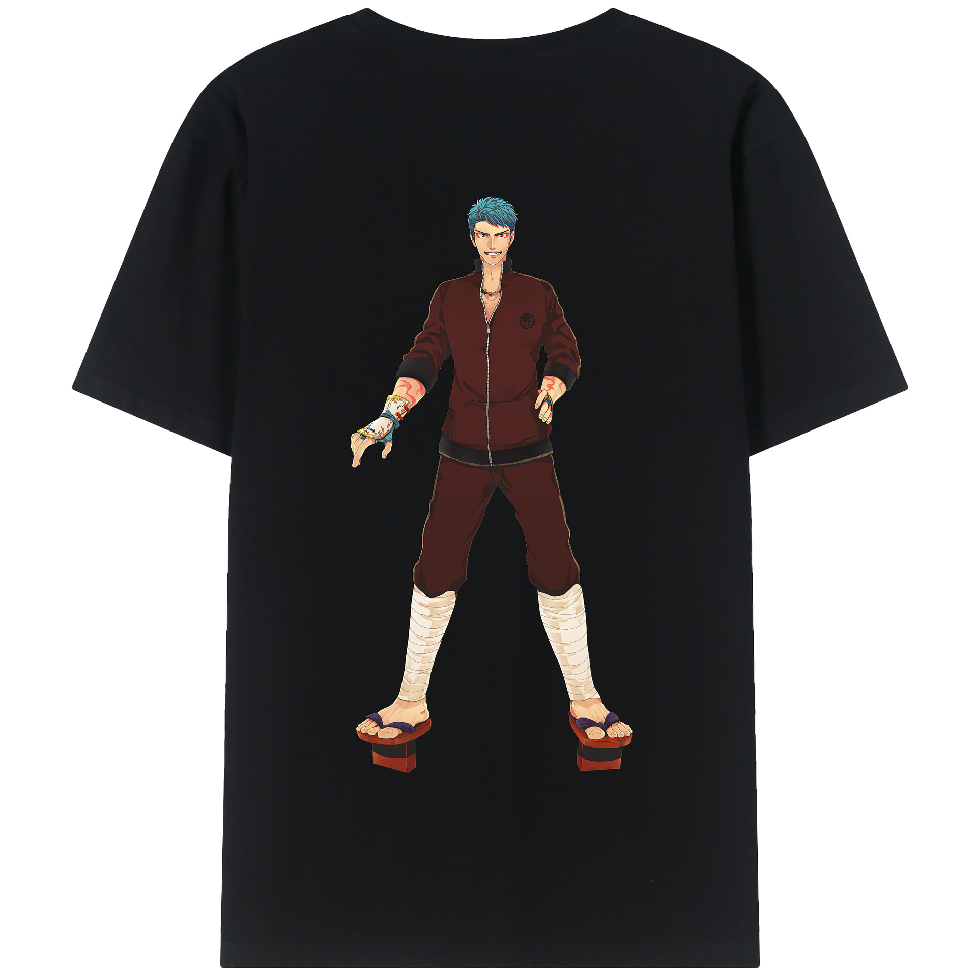 （画像用） 刀剣乱舞 Touken Ranbu 綿100％半袖Tシャツ（背面プリント）