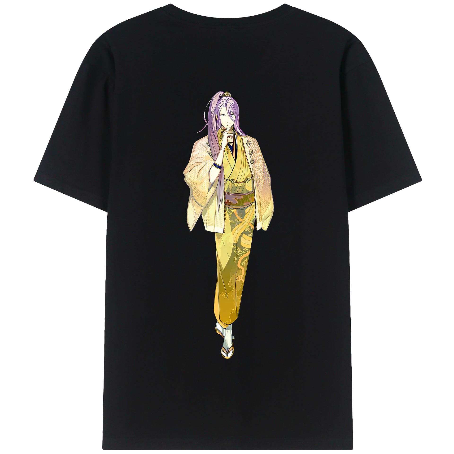 （画像用） 刀剣乱舞 Touken Ranbu 綿100％半袖Tシャツ（背面プリント）