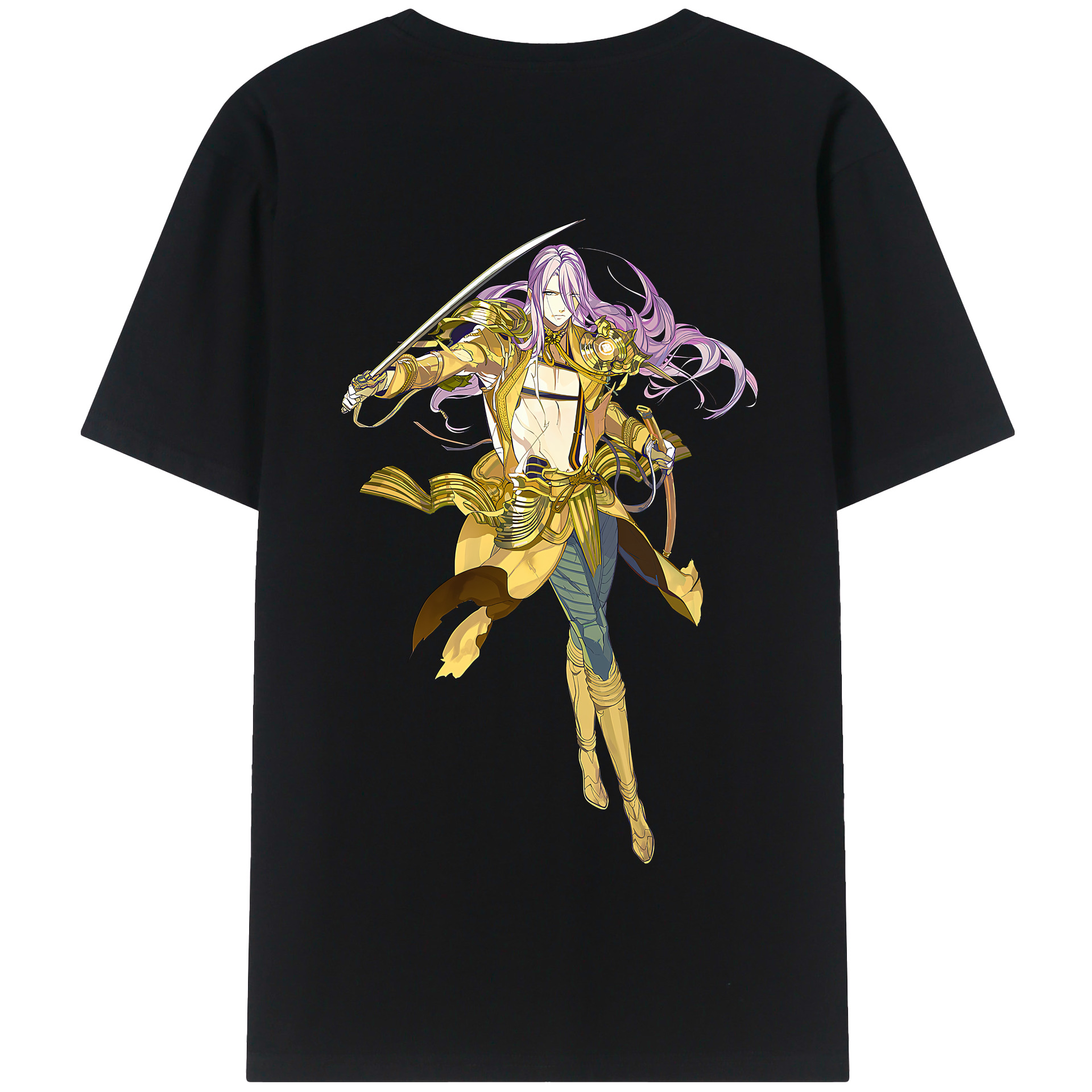 （画像用） 刀剣乱舞 Touken Ranbu 綿100％半袖Tシャツ（背面プリント）