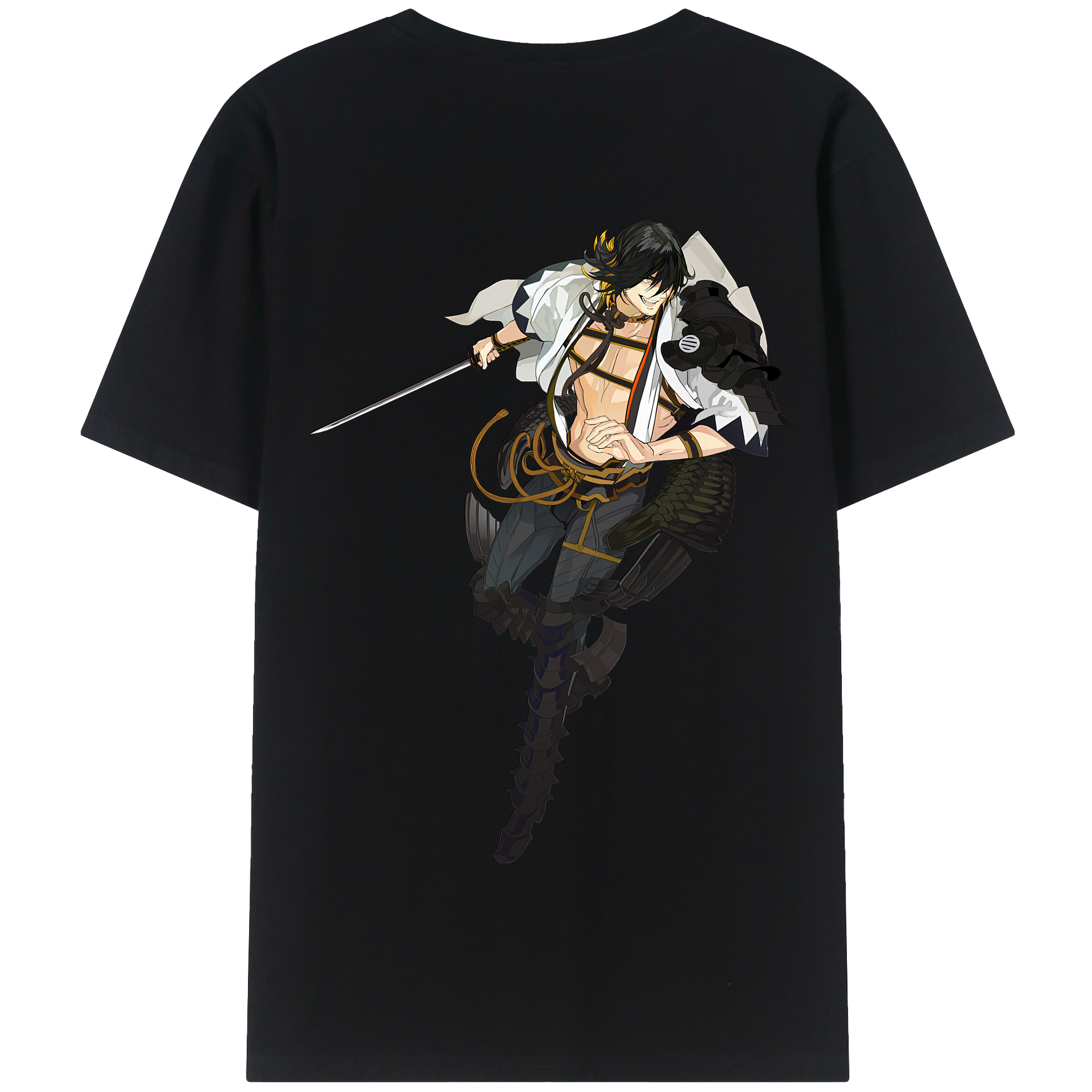 （画像用） 刀剣乱舞 Touken Ranbu 綿100％半袖Tシャツ（背面プリント）