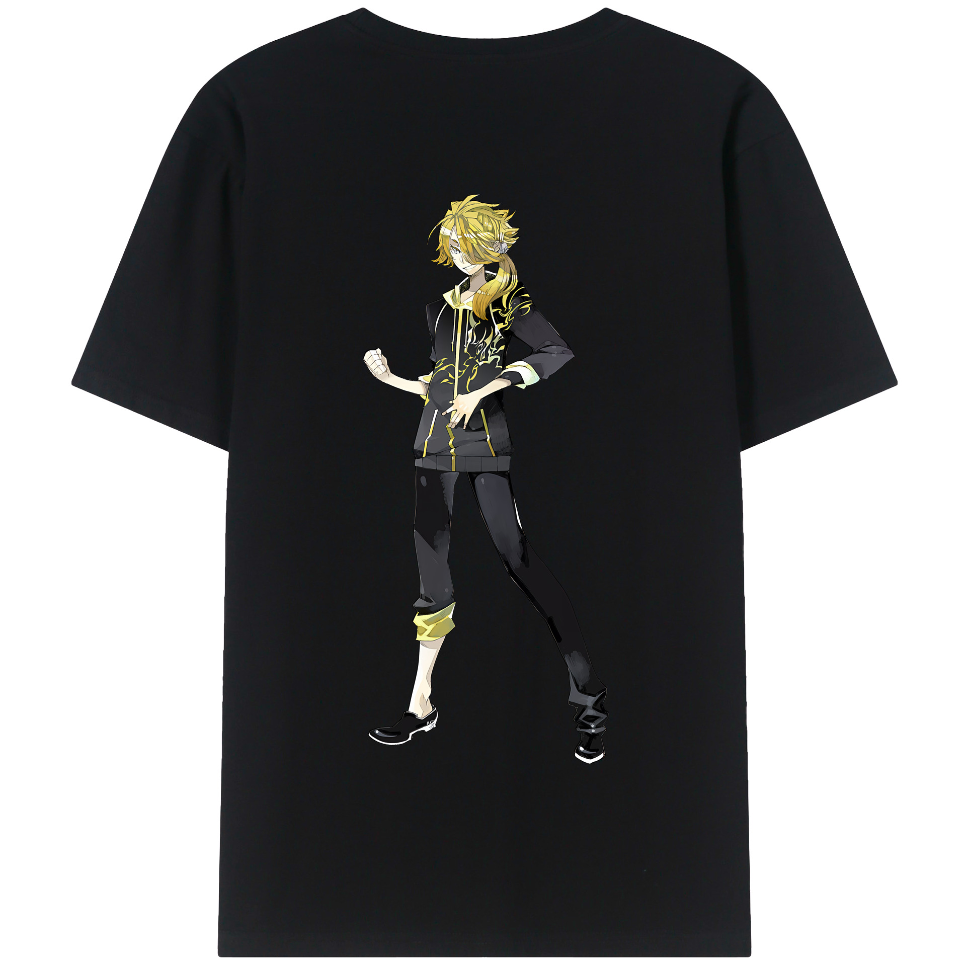 （画像用） 刀剣乱舞 Touken Ranbu 綿100％半袖Tシャツ（背面プリント）