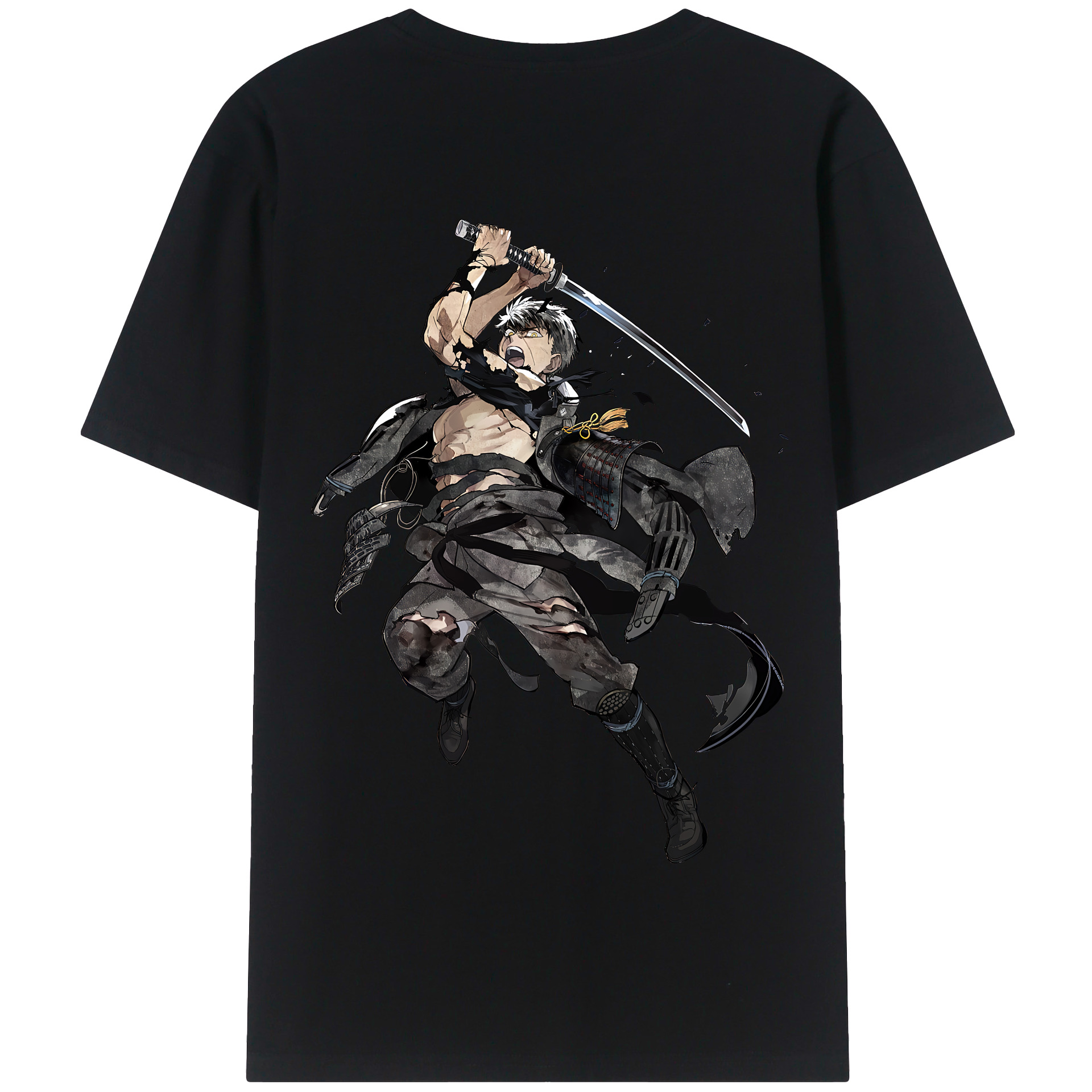 （画像用） 刀剣乱舞 Touken Ranbu 綿100％半袖Tシャツ（背面プリント）