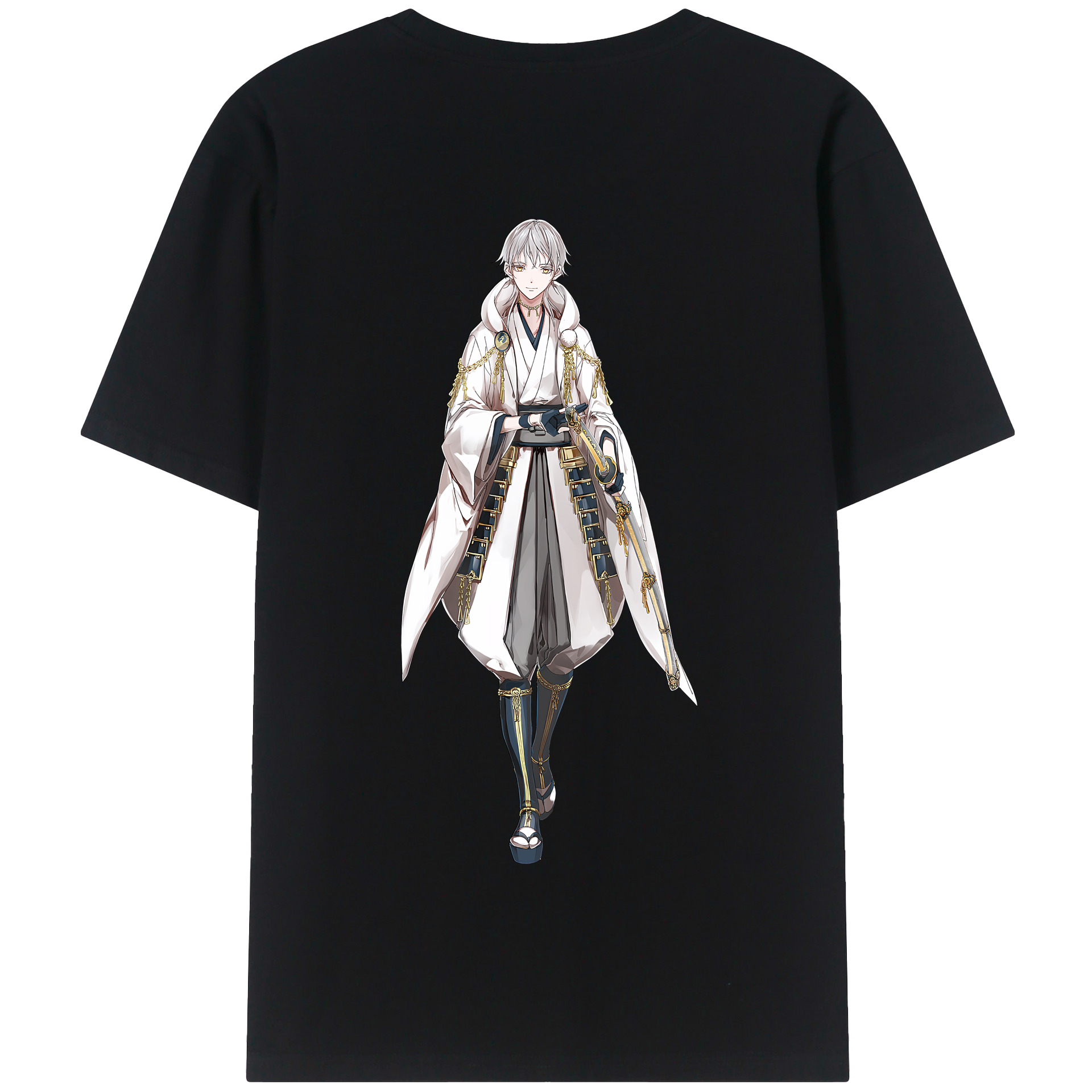 （画像用） 刀剣乱舞 Touken Ranbu 綿100％半袖Tシャツ（背面プリント）